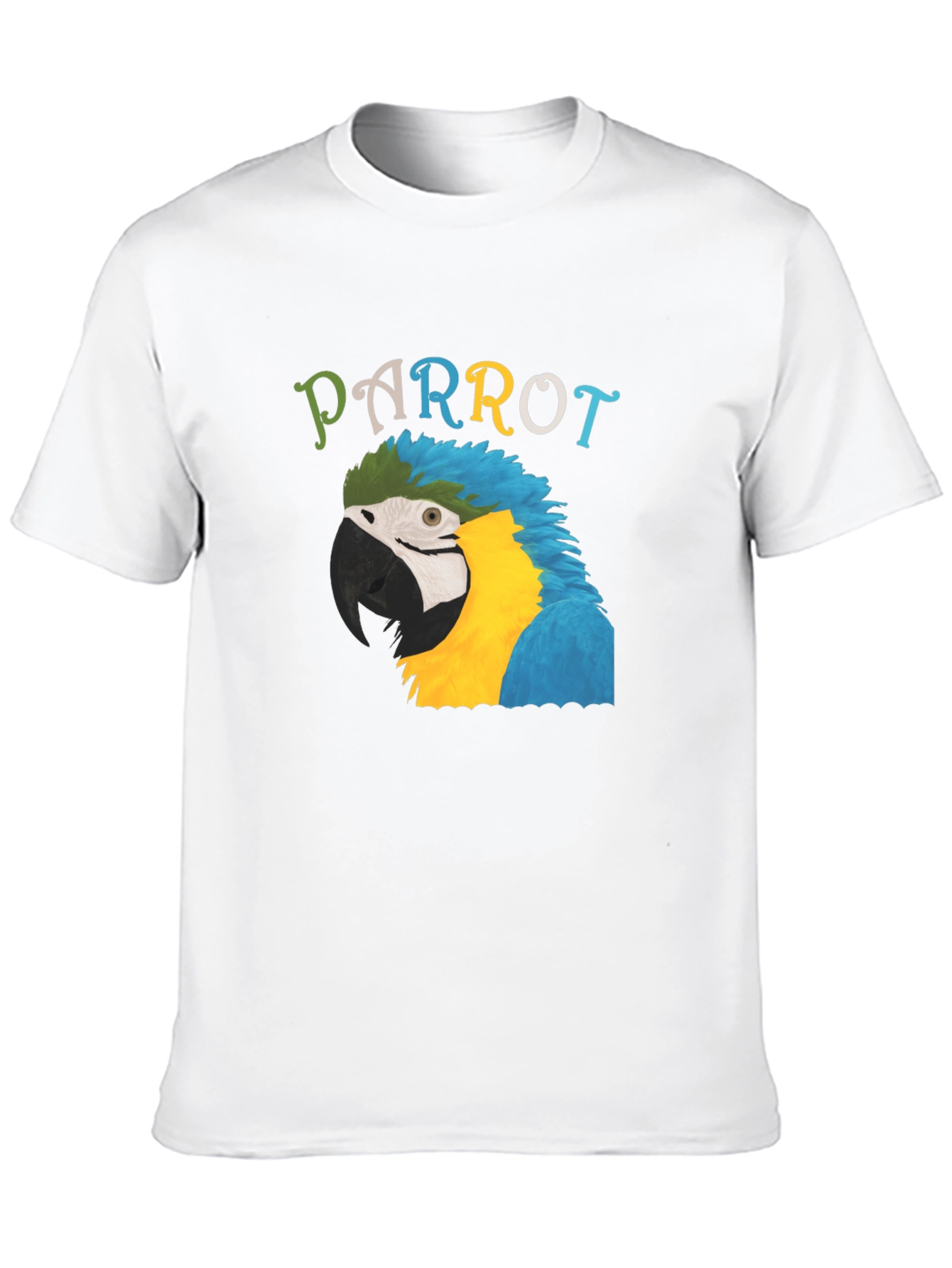 Parrot Graphic Print Tee
