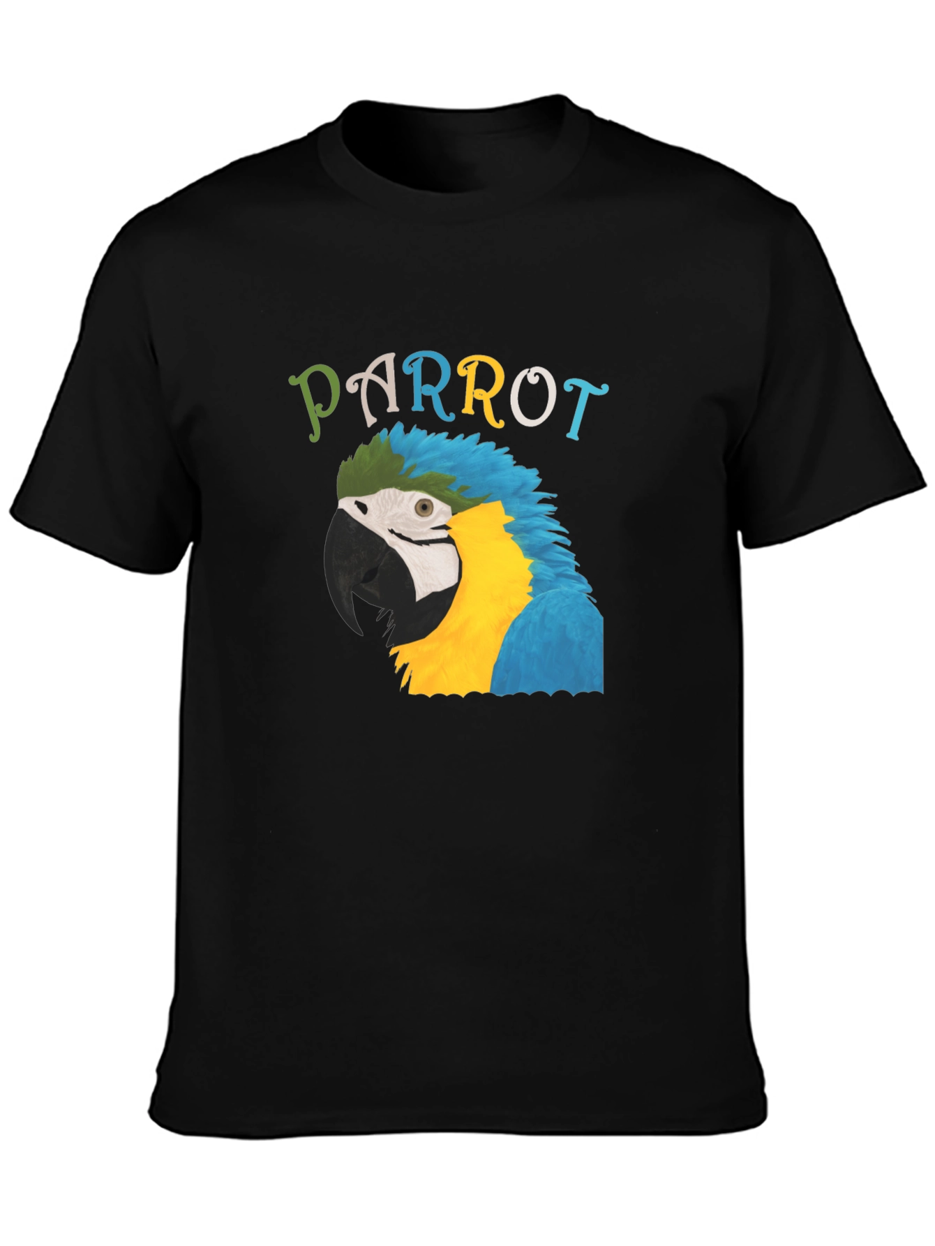 Parrot Graphic Print Tee