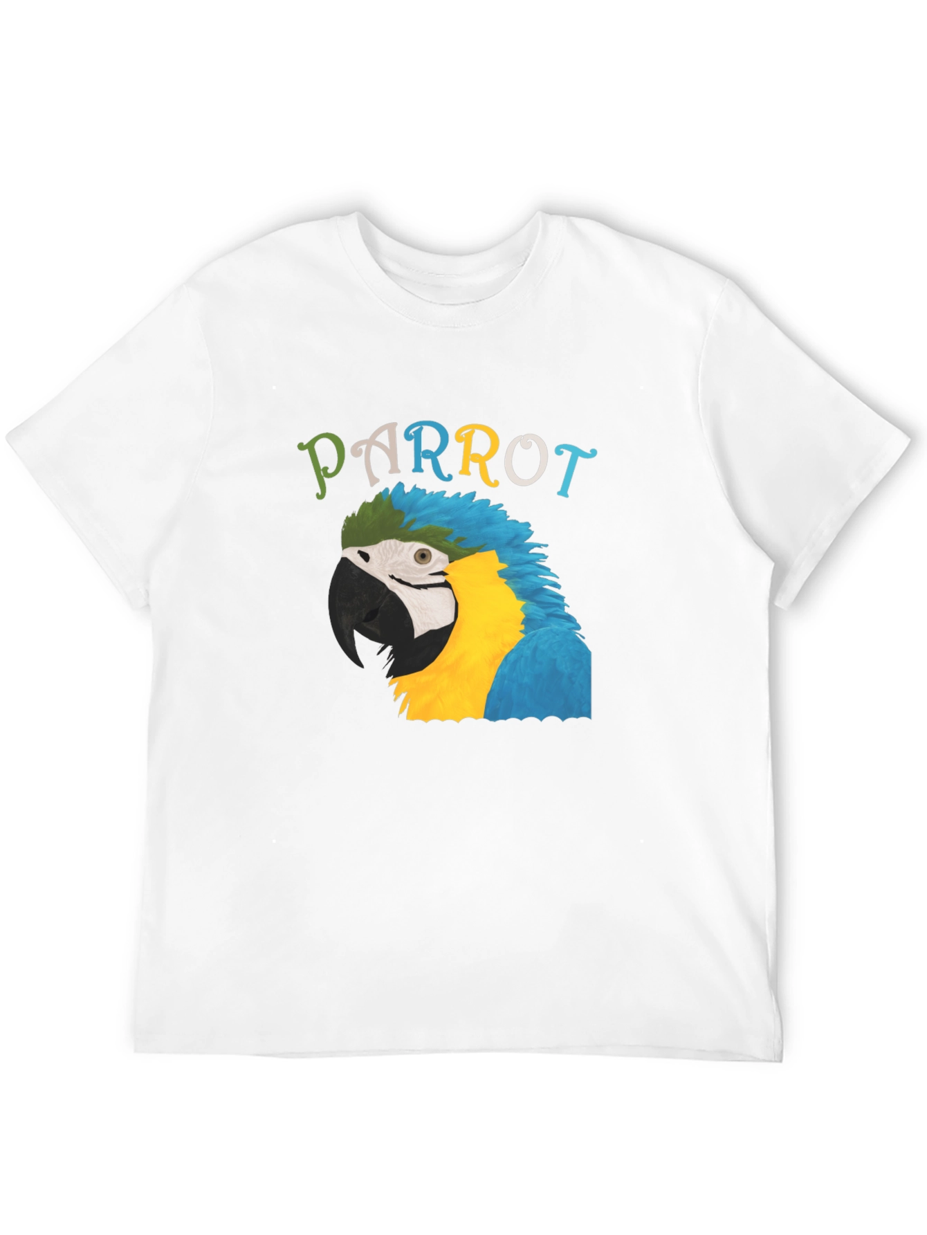 Parrot Graphic Print Tee