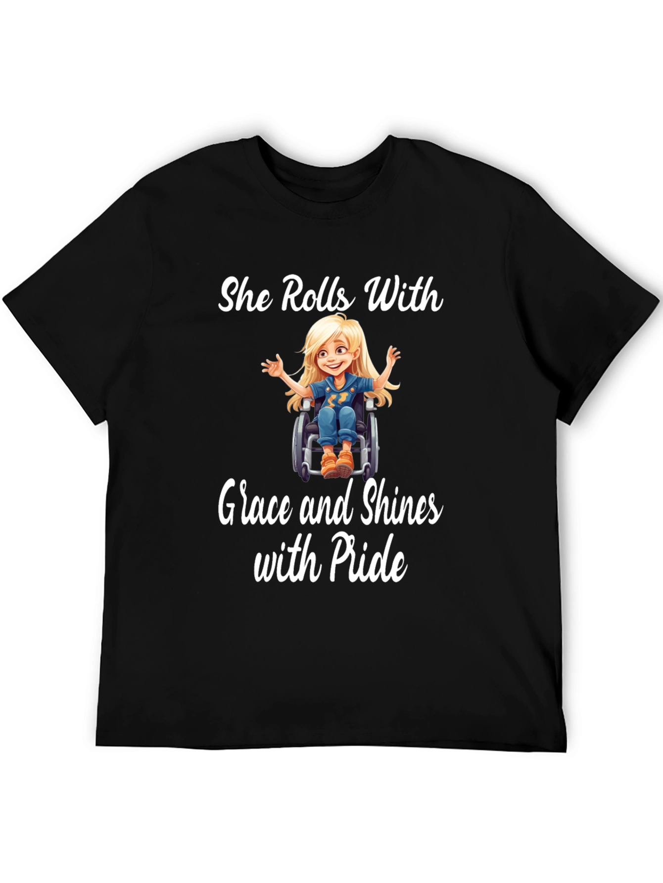 She Rolls With Grace T-Shirt