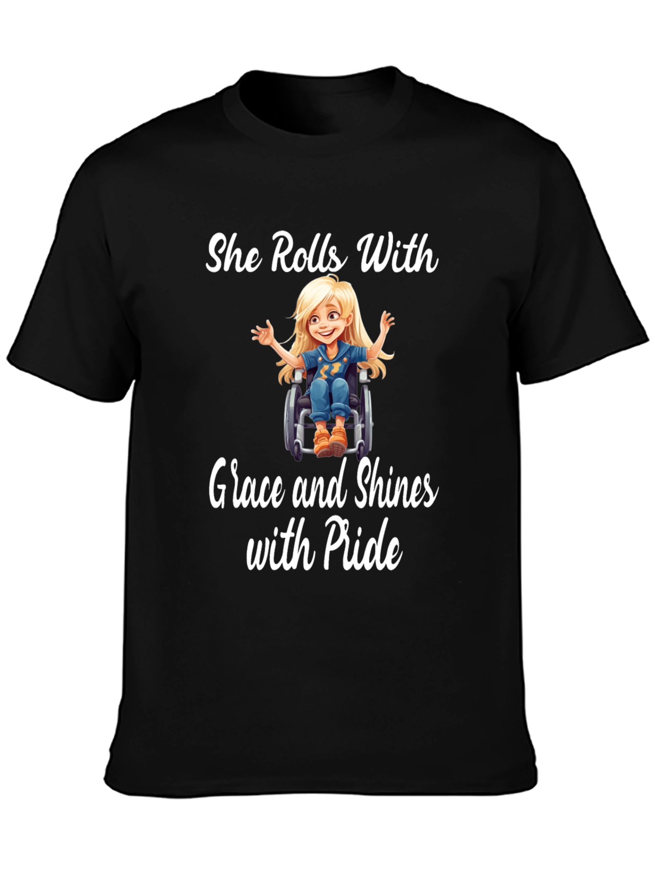 She Rolls With Grace T-Shirt