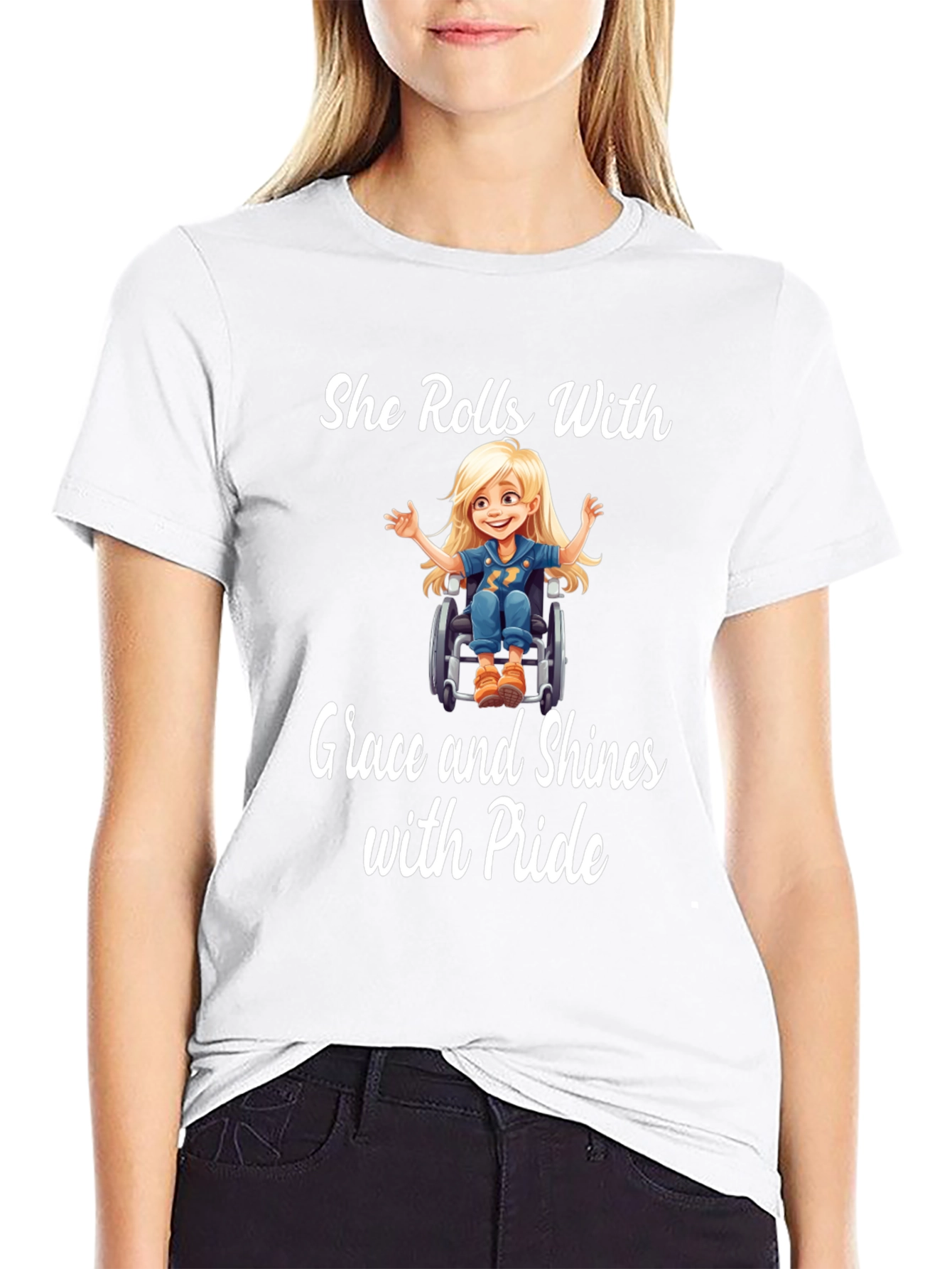 She Rolls With Grace T-Shirt