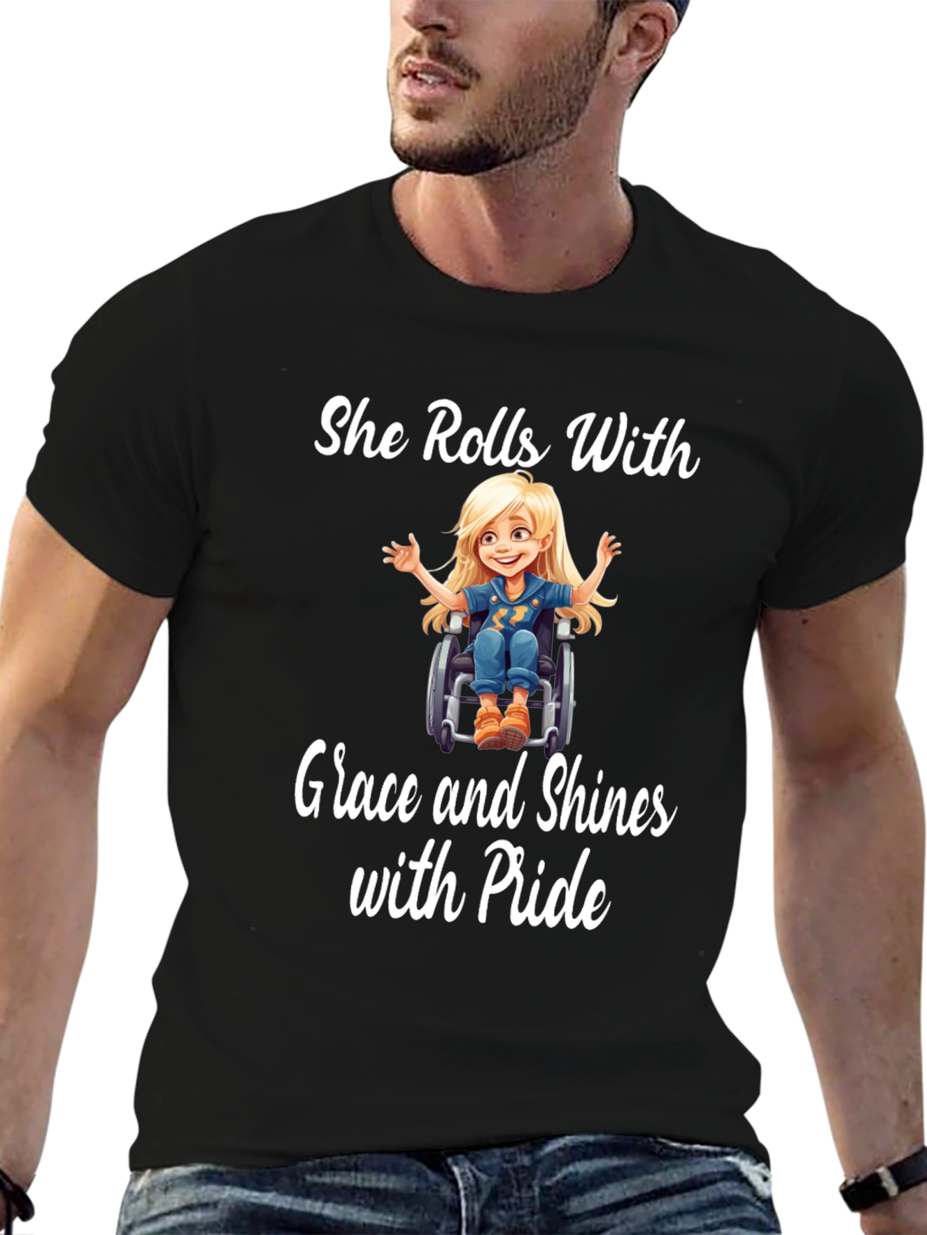 She Rolls With Grace T-Shirt