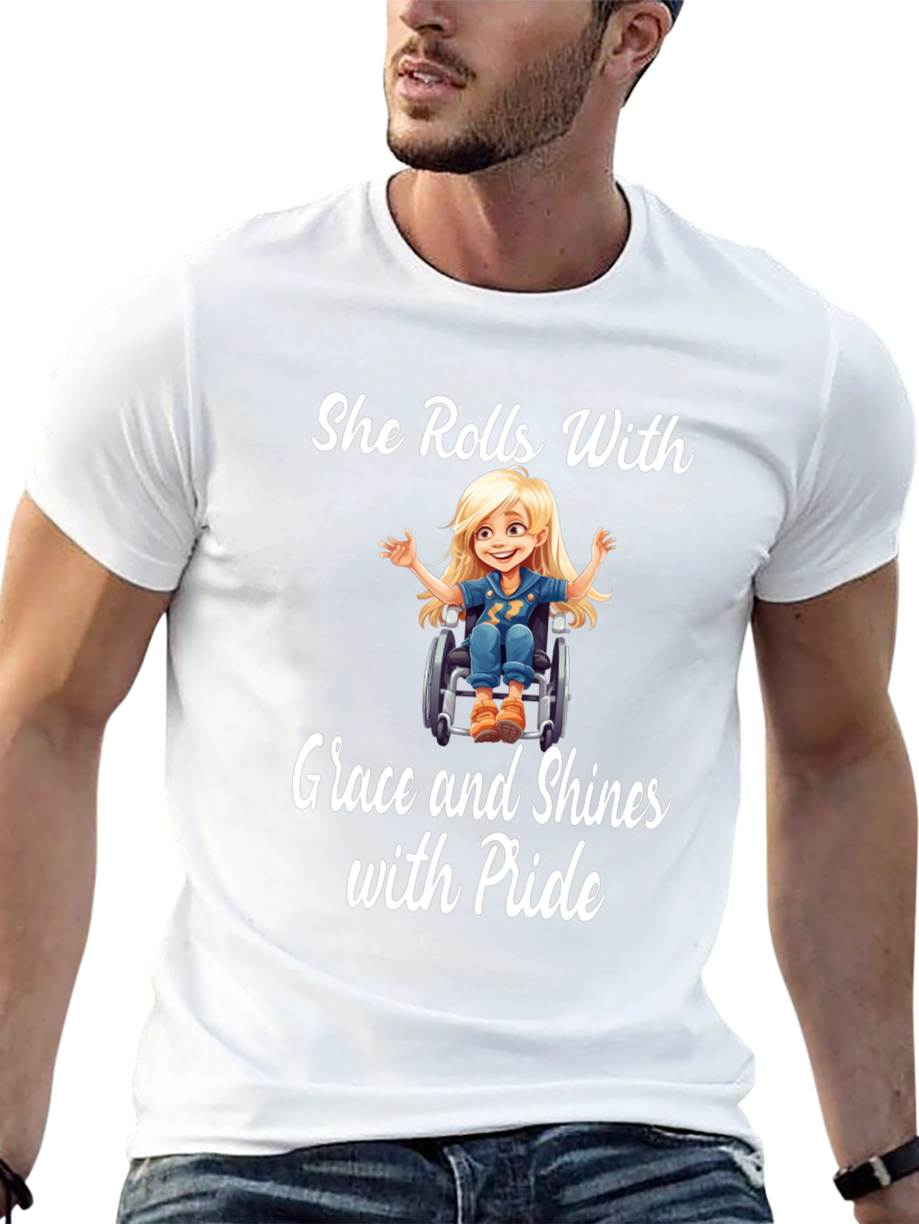 She Rolls With Grace T-Shirt