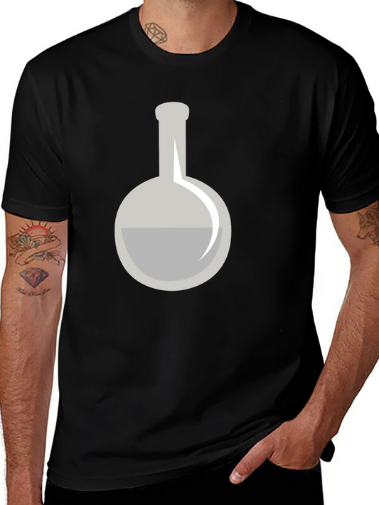 Science Flask Graphic Tee - Black