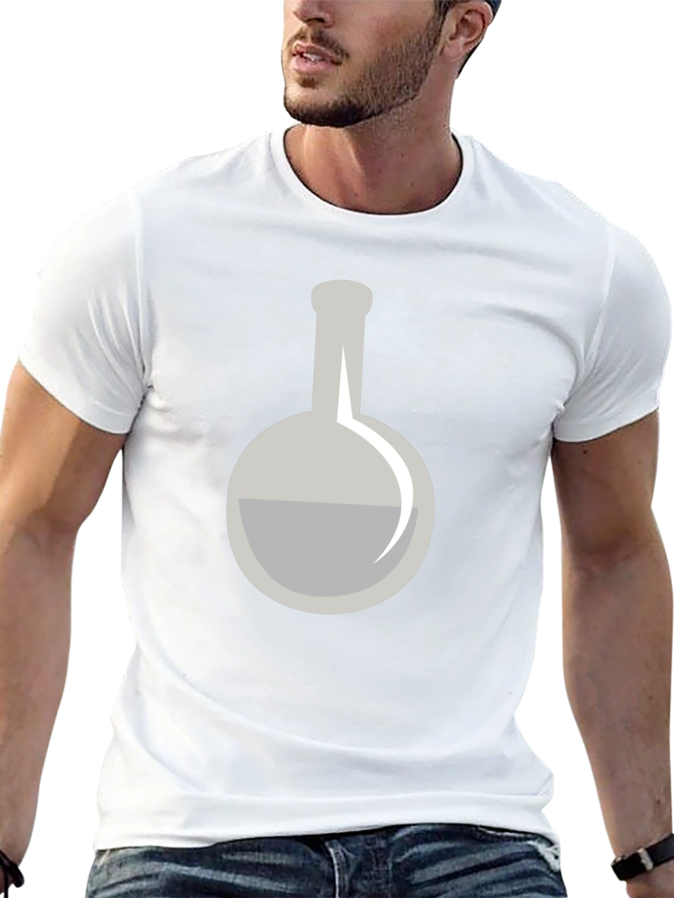 Science Flask Graphic Tee - Black