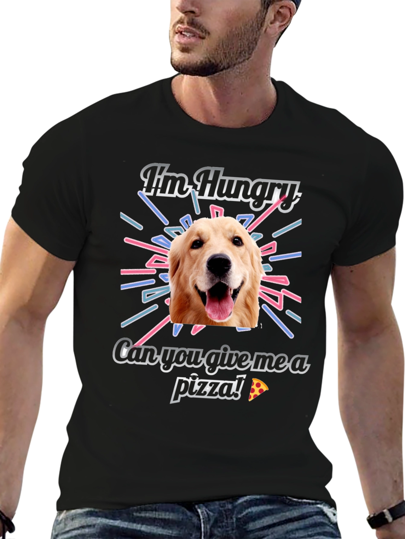 Hungry Dog Pizza T-Shirt