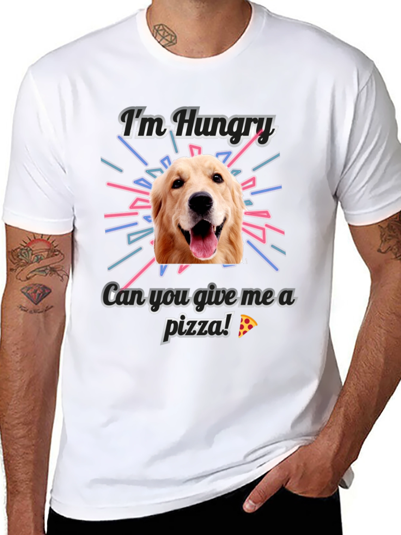 Hungry Dog Pizza T-Shirt