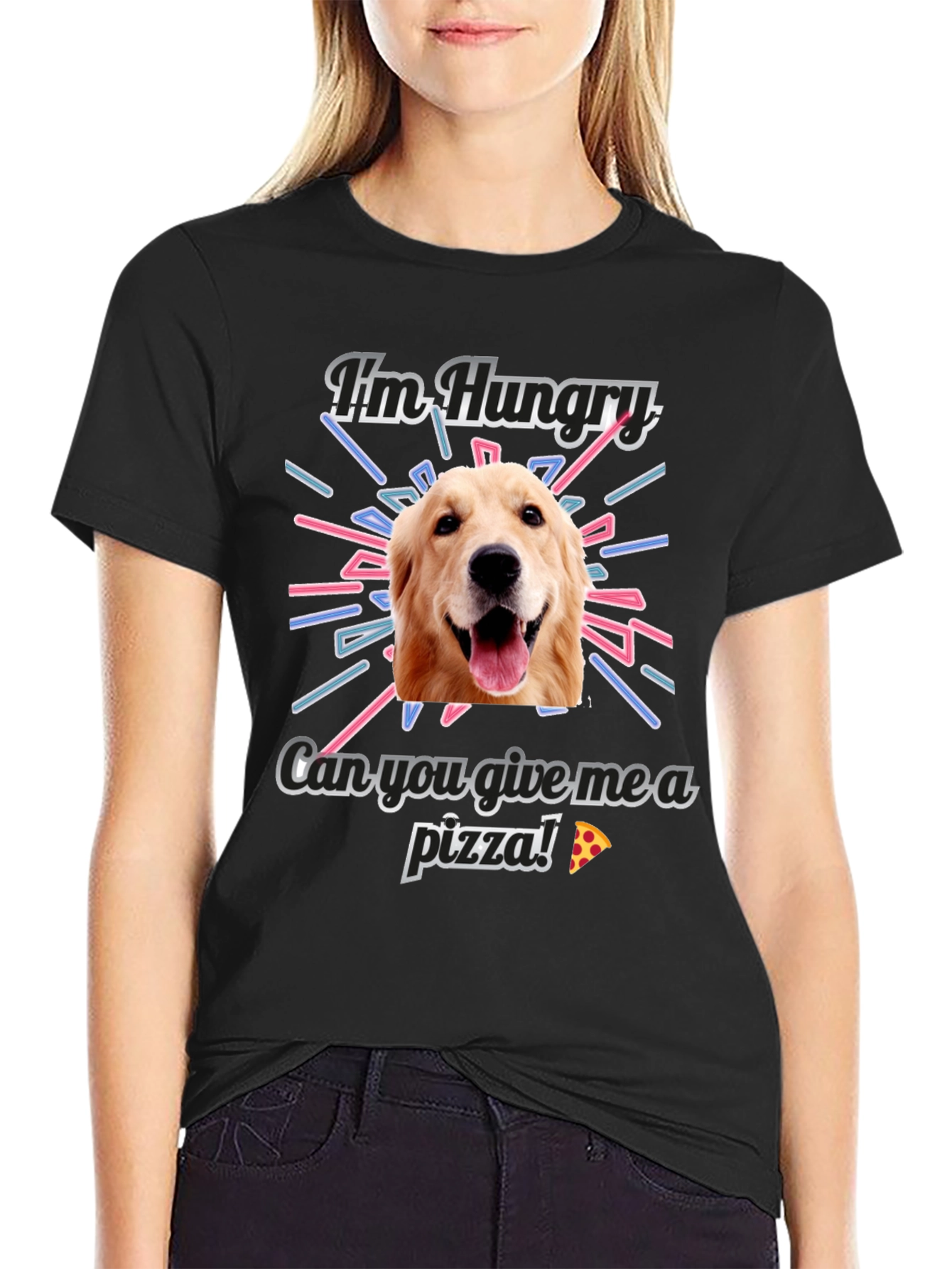 Hungry Dog Pizza T-Shirt
