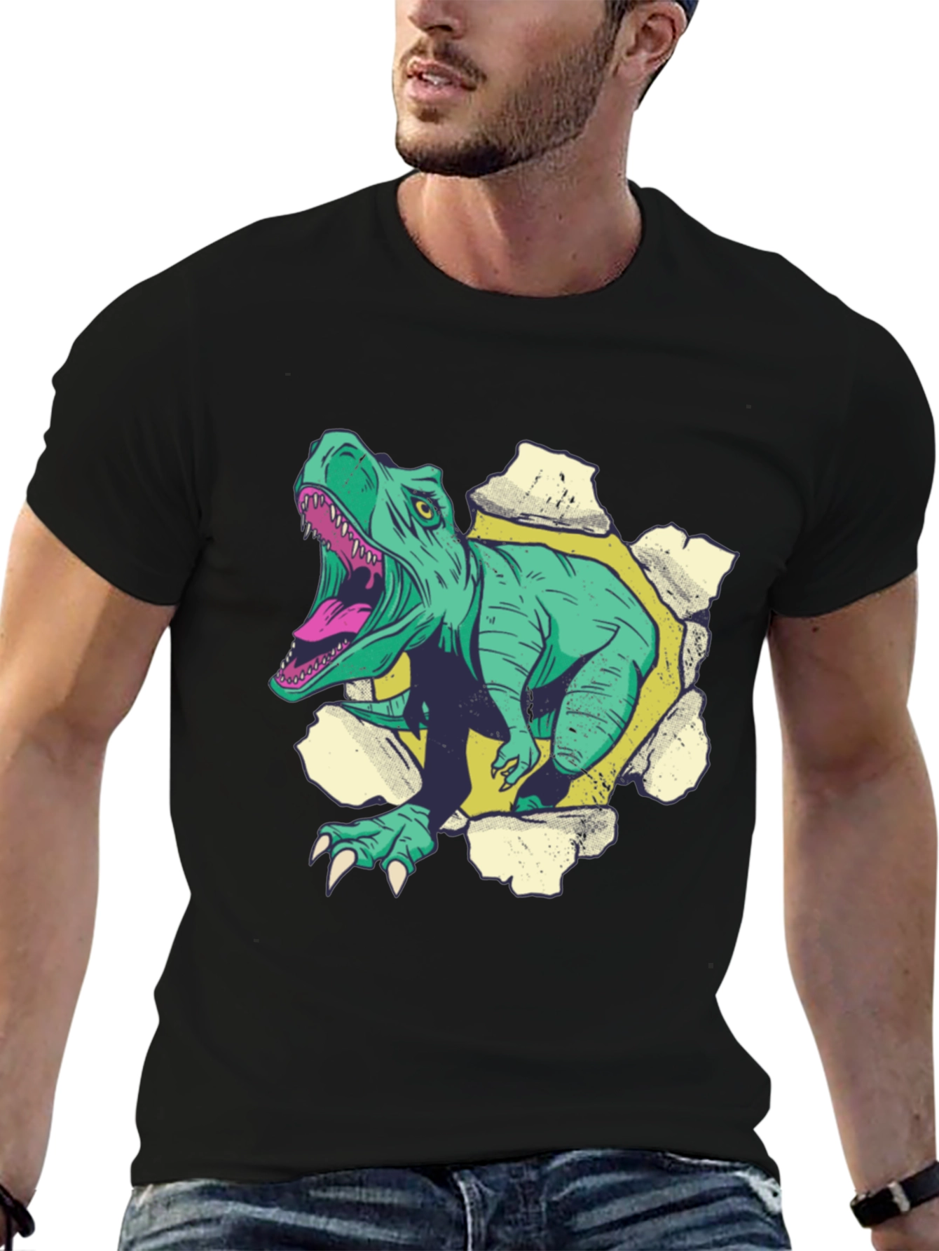 Roaring T-Rex Graphic T-Shirt