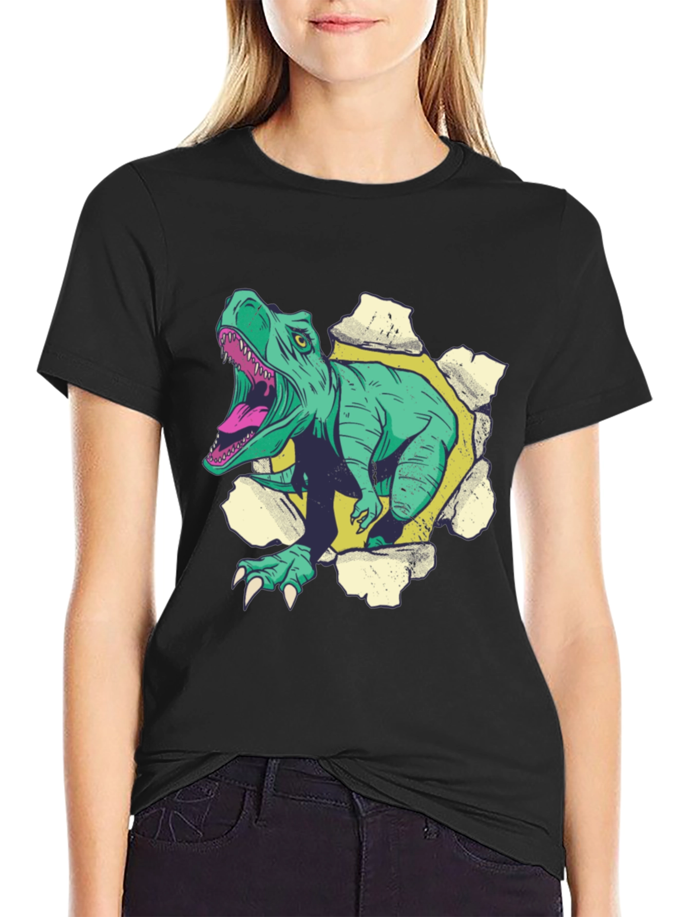 Roaring T-Rex Graphic T-Shirt