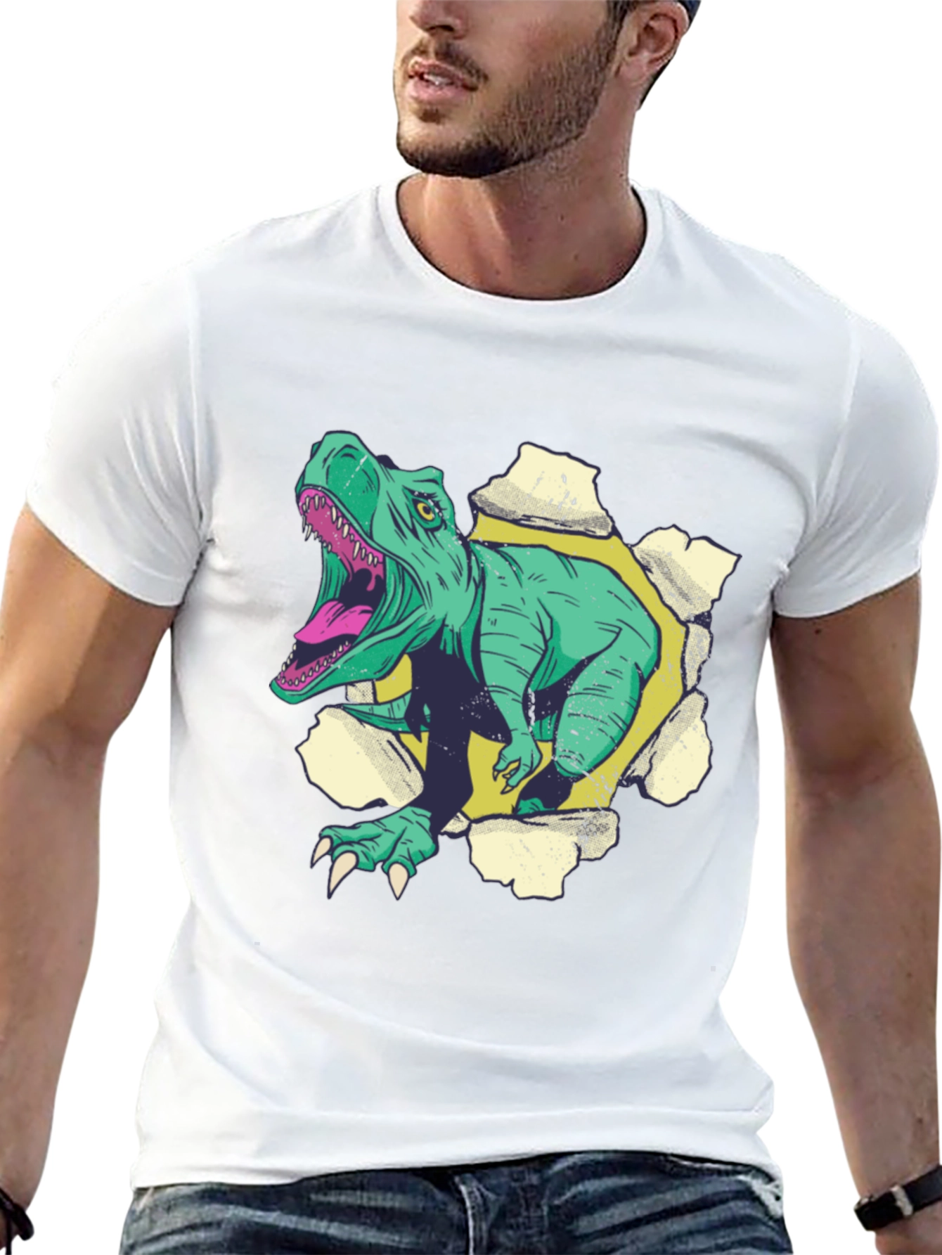 Roaring T-Rex Graphic T-Shirt