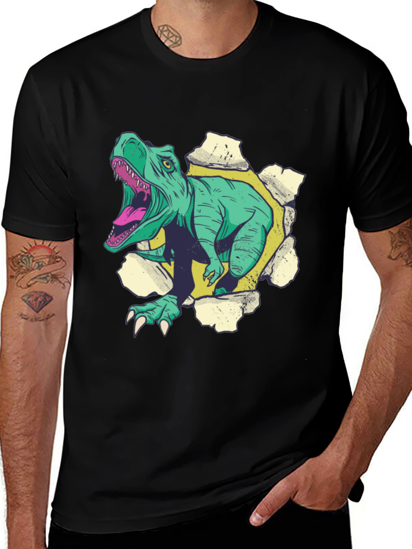 Roaring T-Rex Graphic T-Shirt