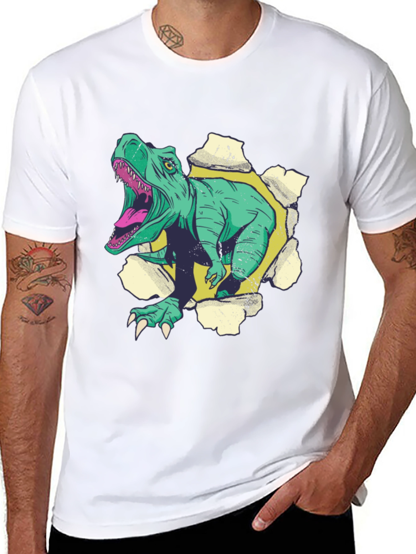 Roaring T-Rex Graphic T-Shirt