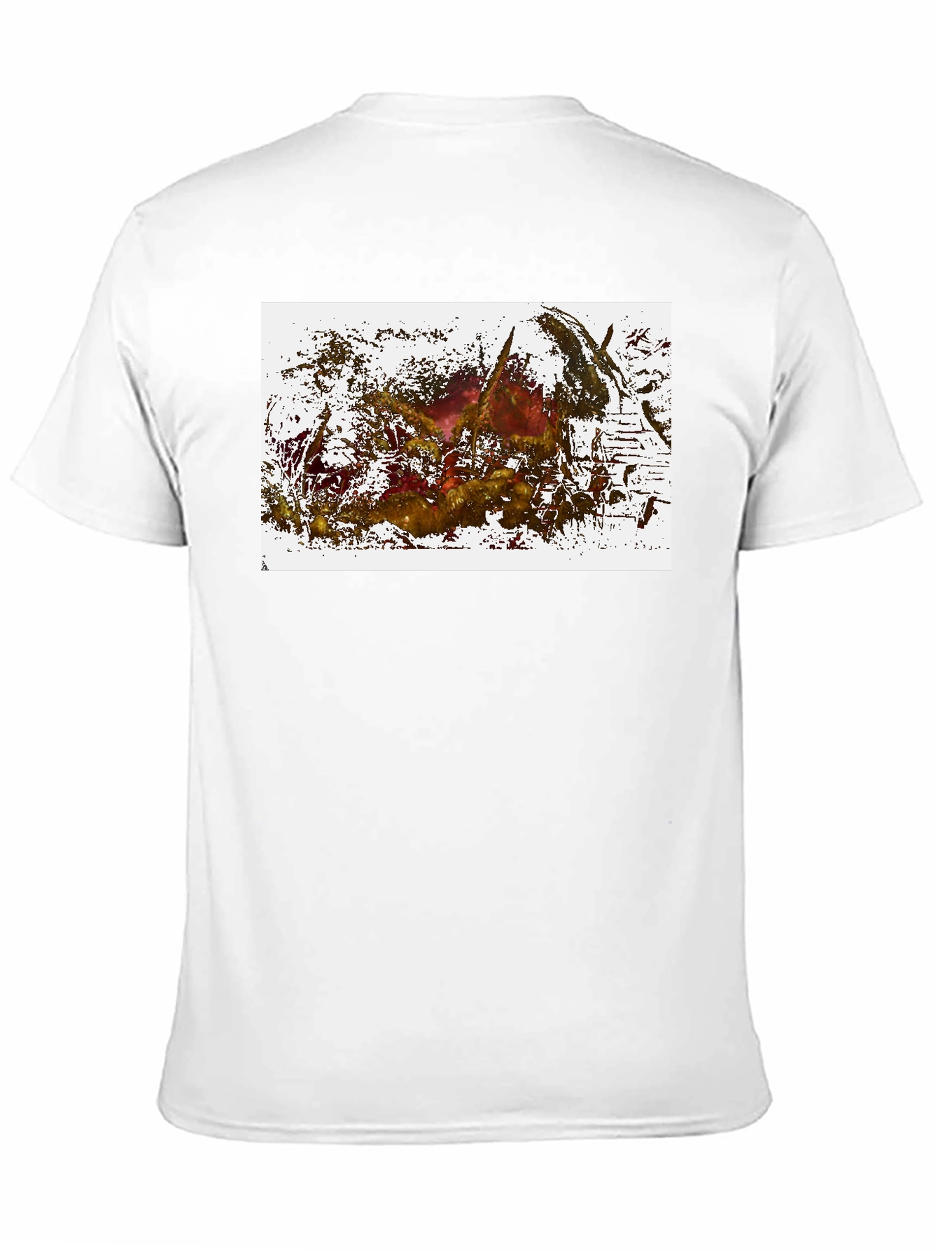 Abstract Art Graphic Black T-Shirt