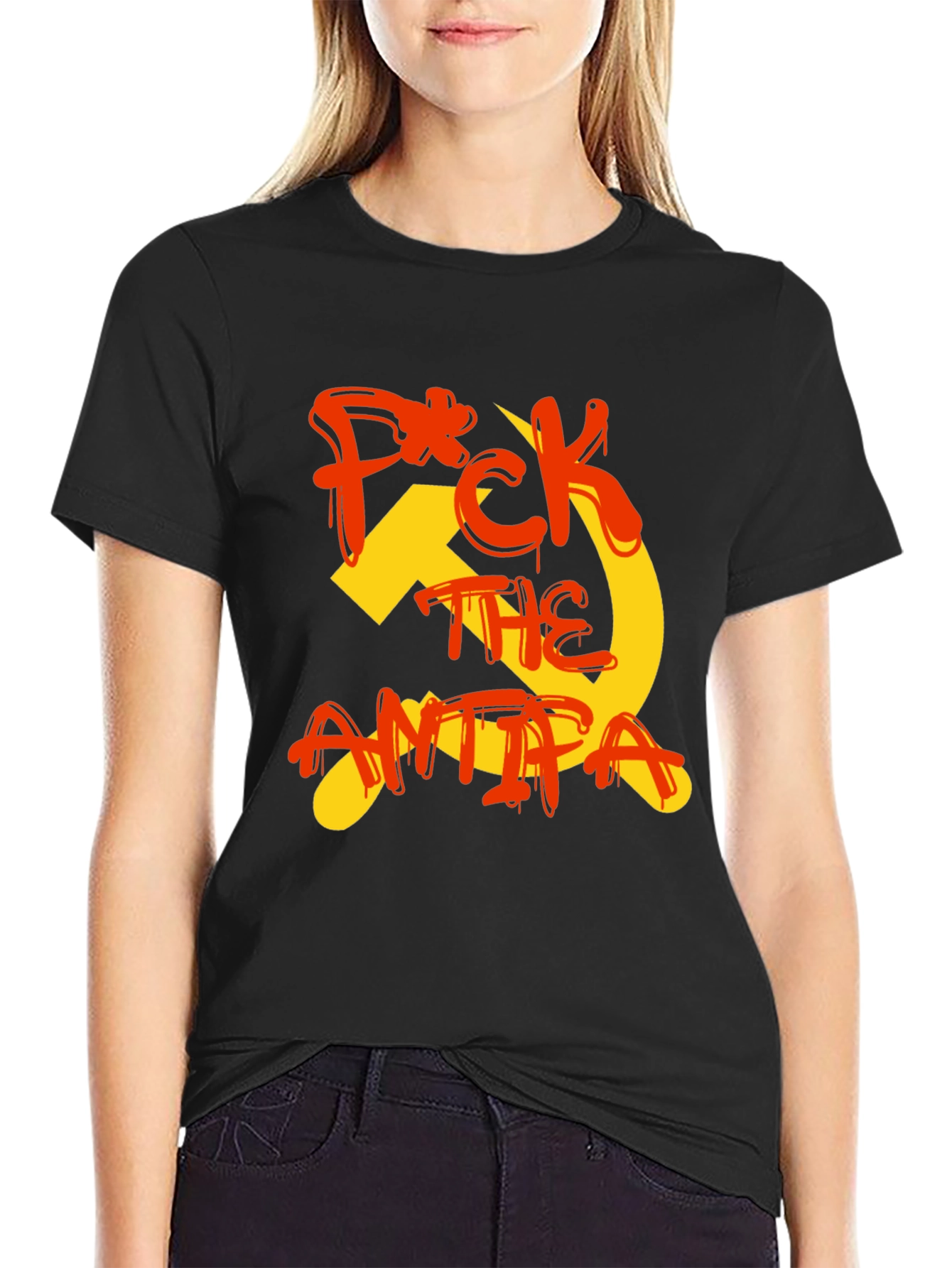 F*ck The Antifa Graphic Tee