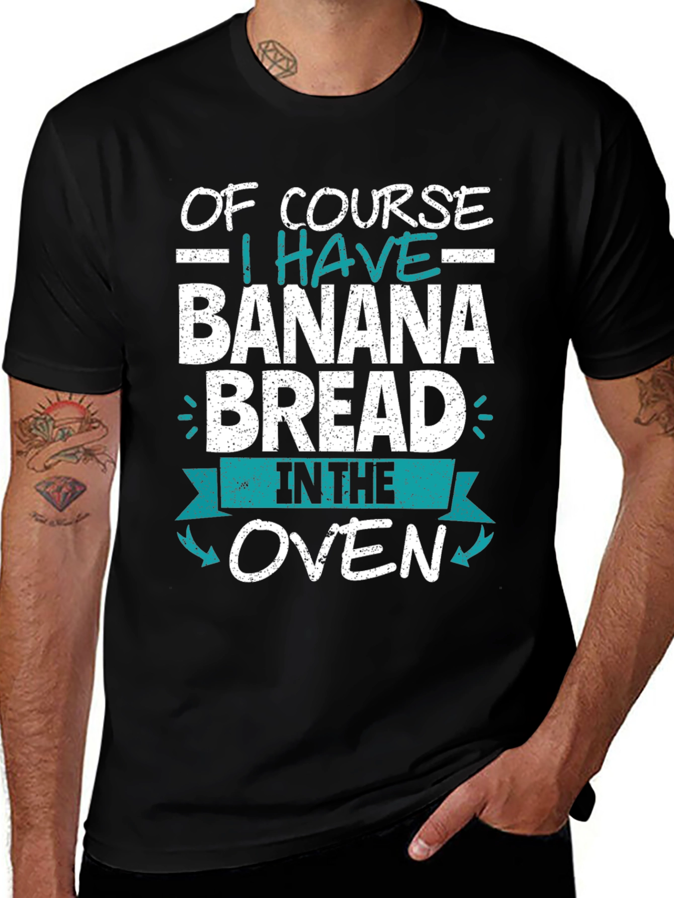 Banana Bread Baking T-Shirt - Funny Cook Gift
