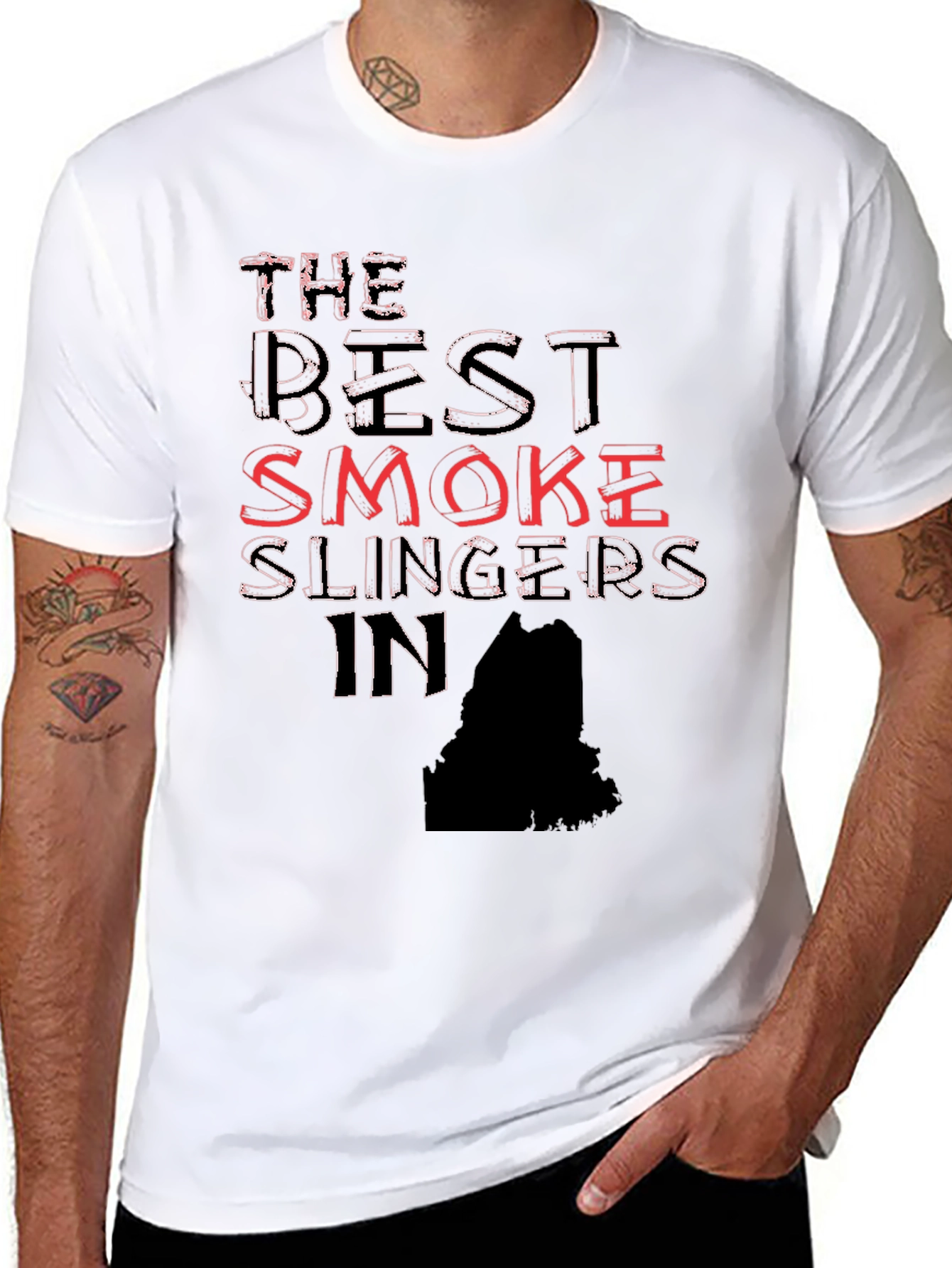 The Best Smoke Slingers Graphic Tee