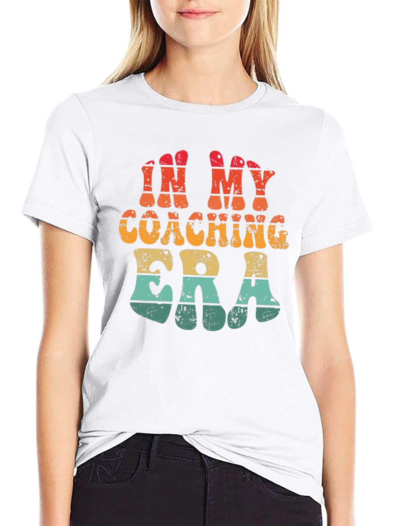 In My Coaching Era Retro Graphic T-Shirt