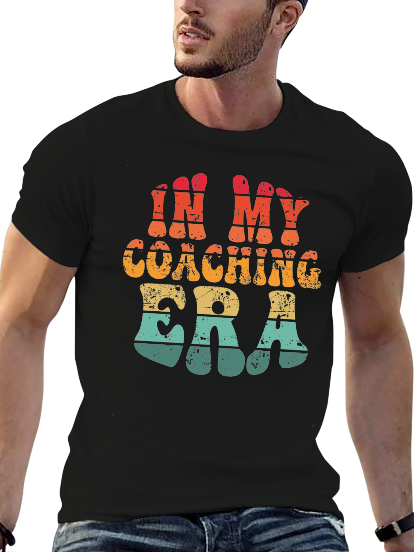 In My Coaching Era Retro Graphic T-Shirt