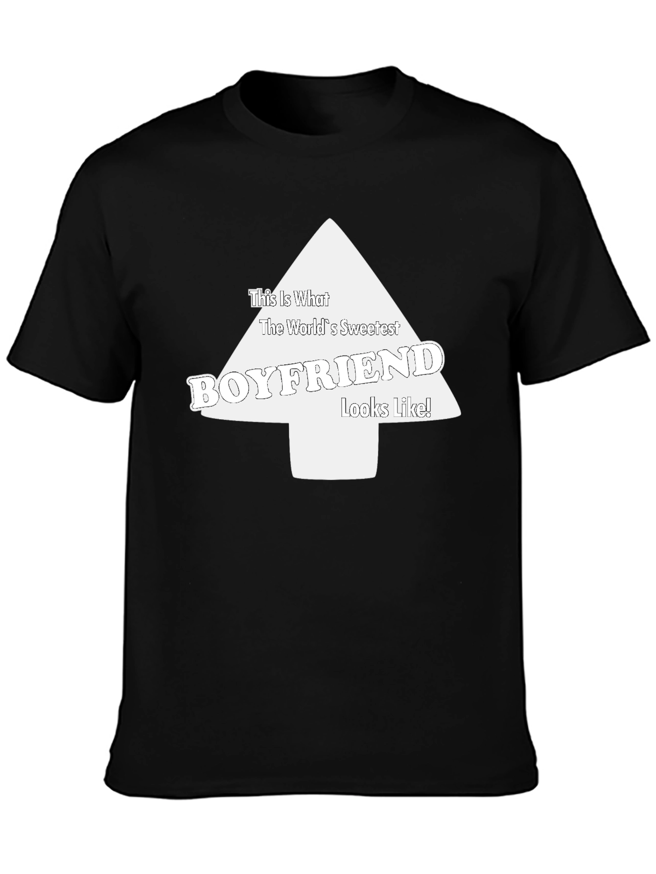 Worlds Sweetest Boyfriend Graphic T-Shirt