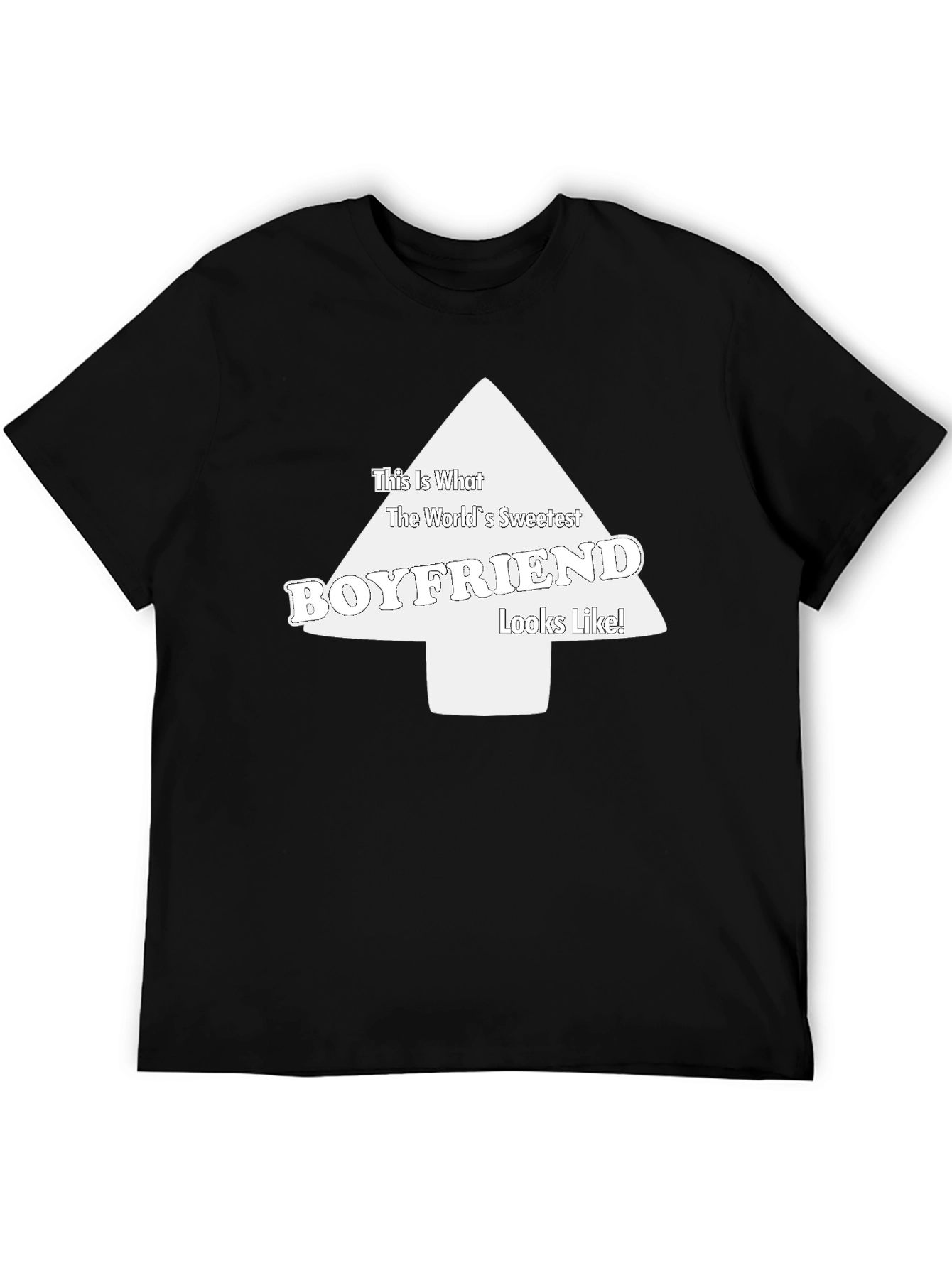 Worlds Sweetest Boyfriend Graphic T-Shirt
