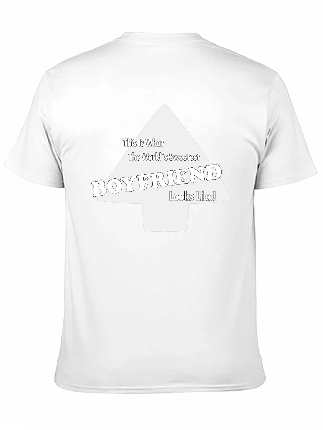 Worlds Sweetest Boyfriend Graphic T-Shirt