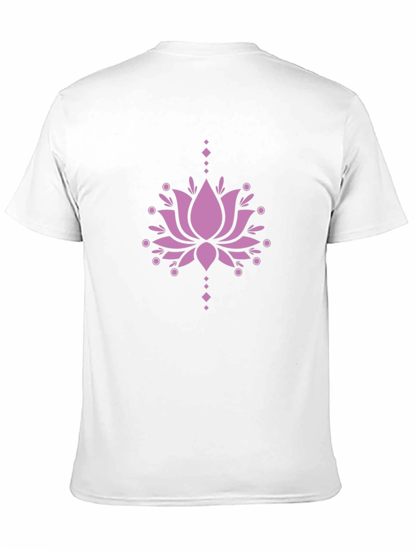 Lotus Graphic Black Tee
