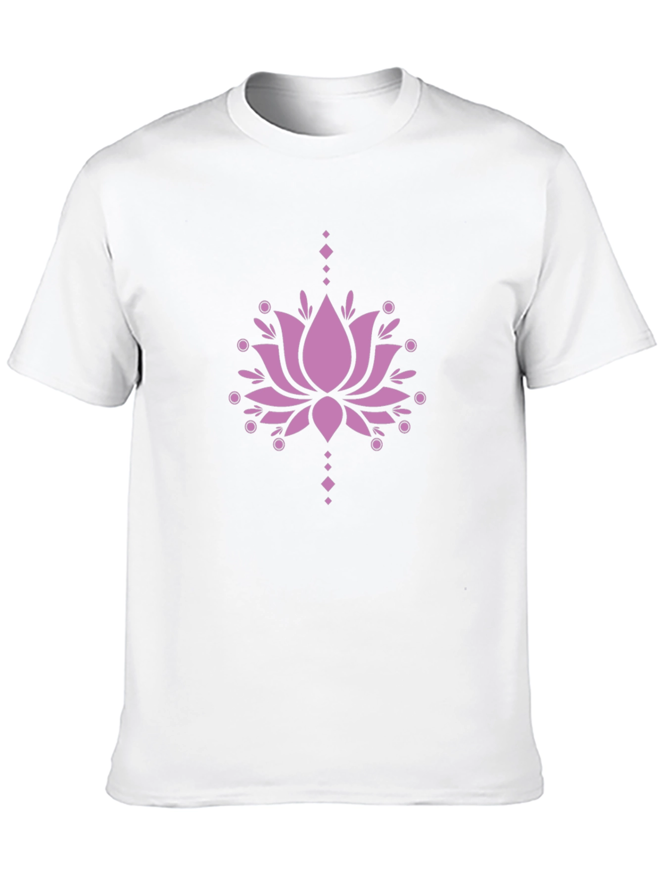 Lotus Graphic Black Tee