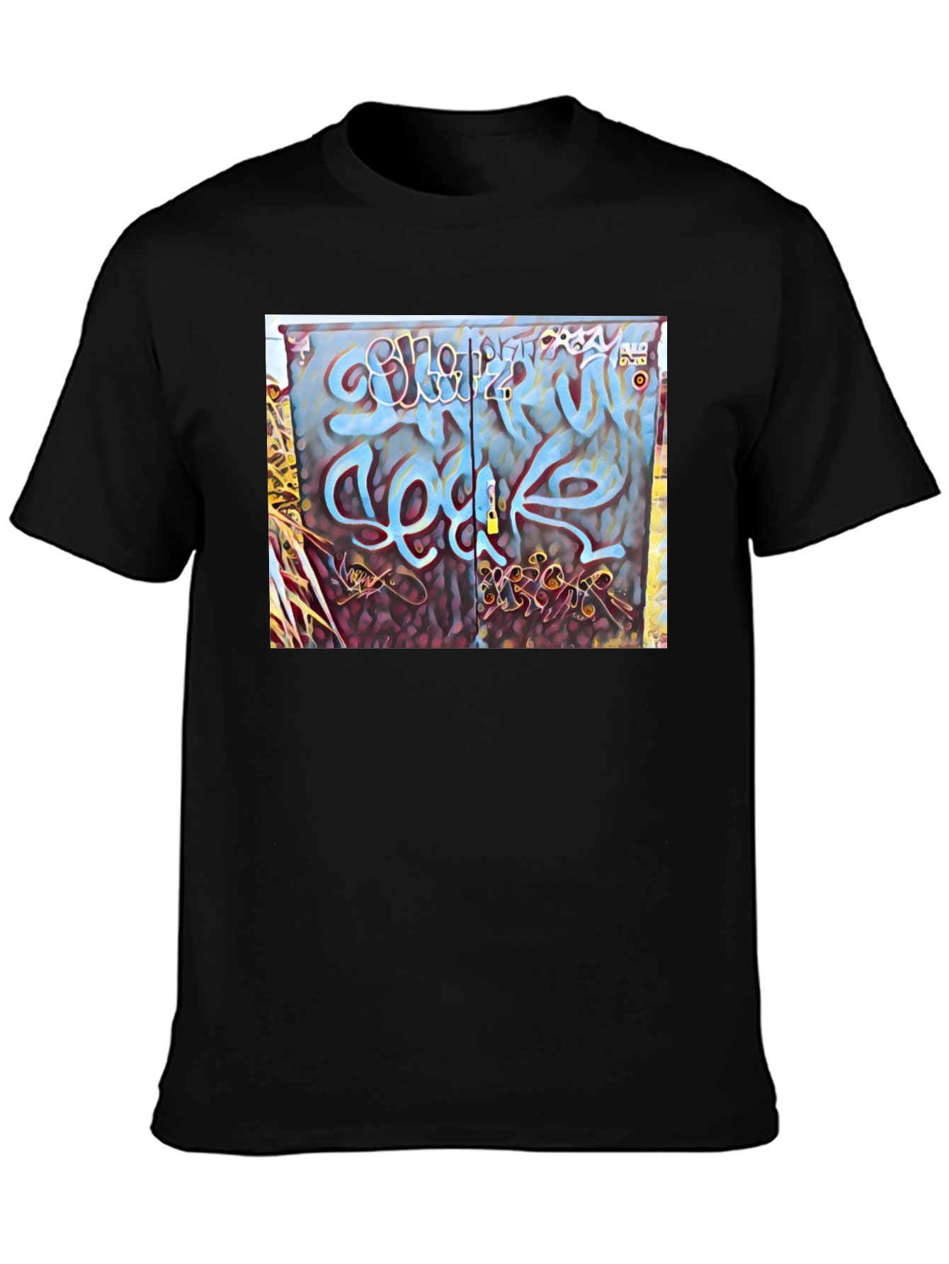 Graffiti Art Graphic Tee - Urban Style