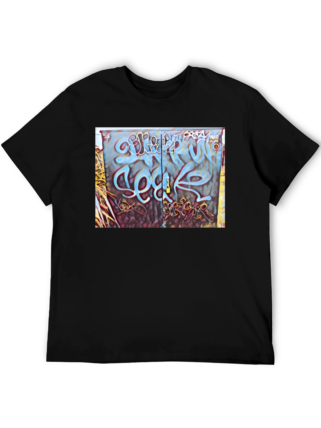 Graffiti Art Graphic Tee - Urban Style