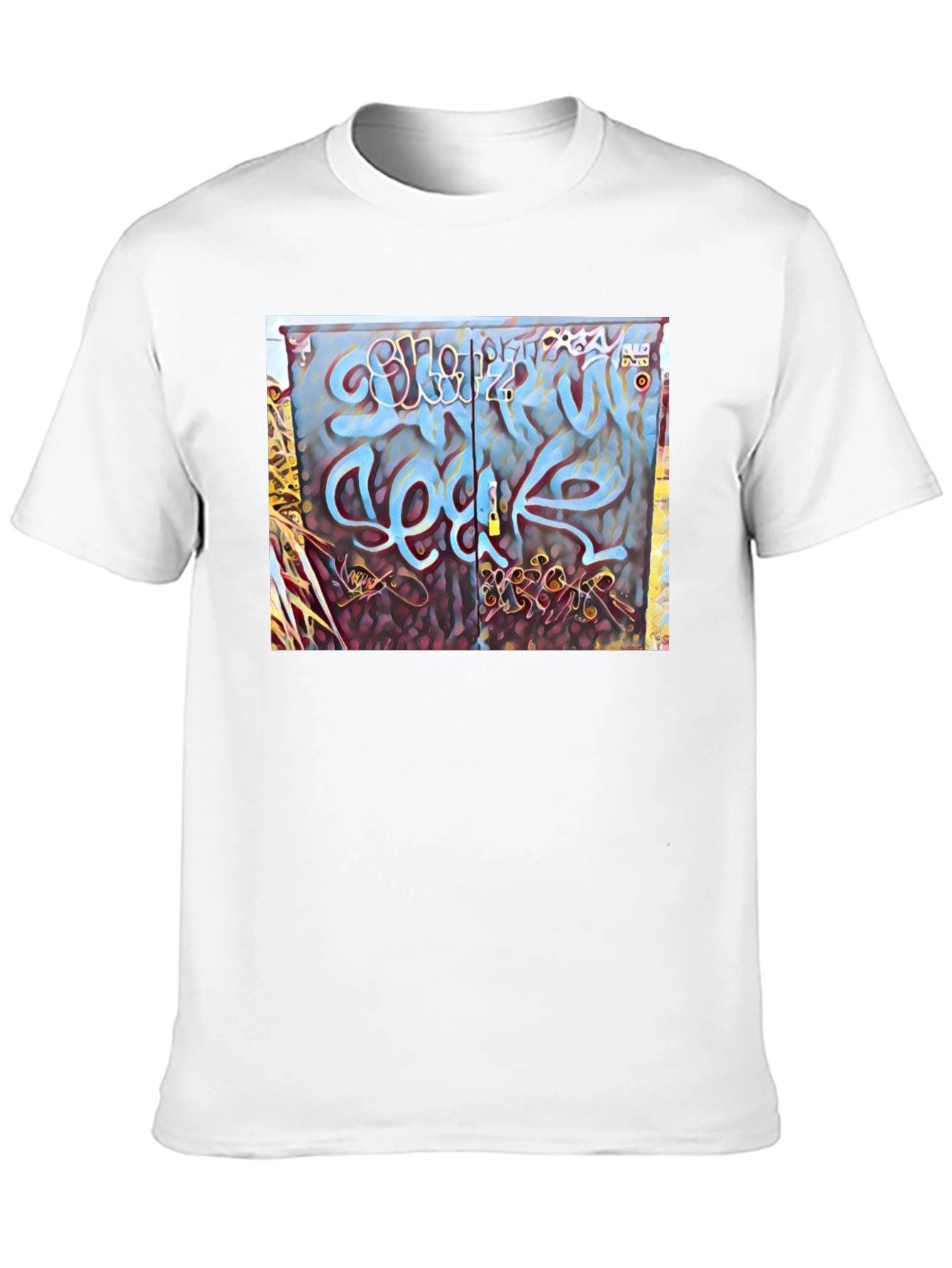 Graffiti Art Graphic Tee - Urban Style
