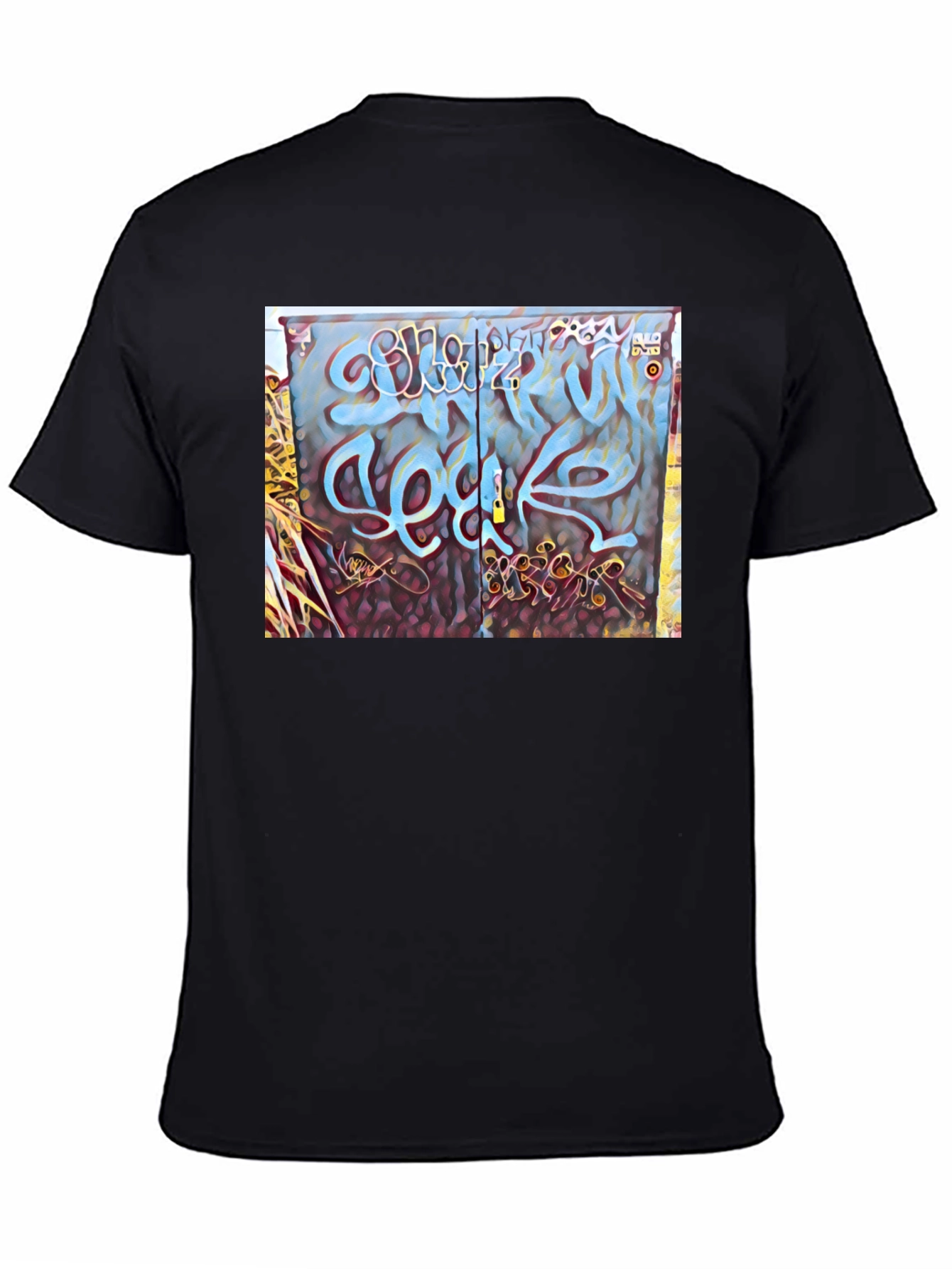 Graffiti Art Graphic Tee - Urban Style
