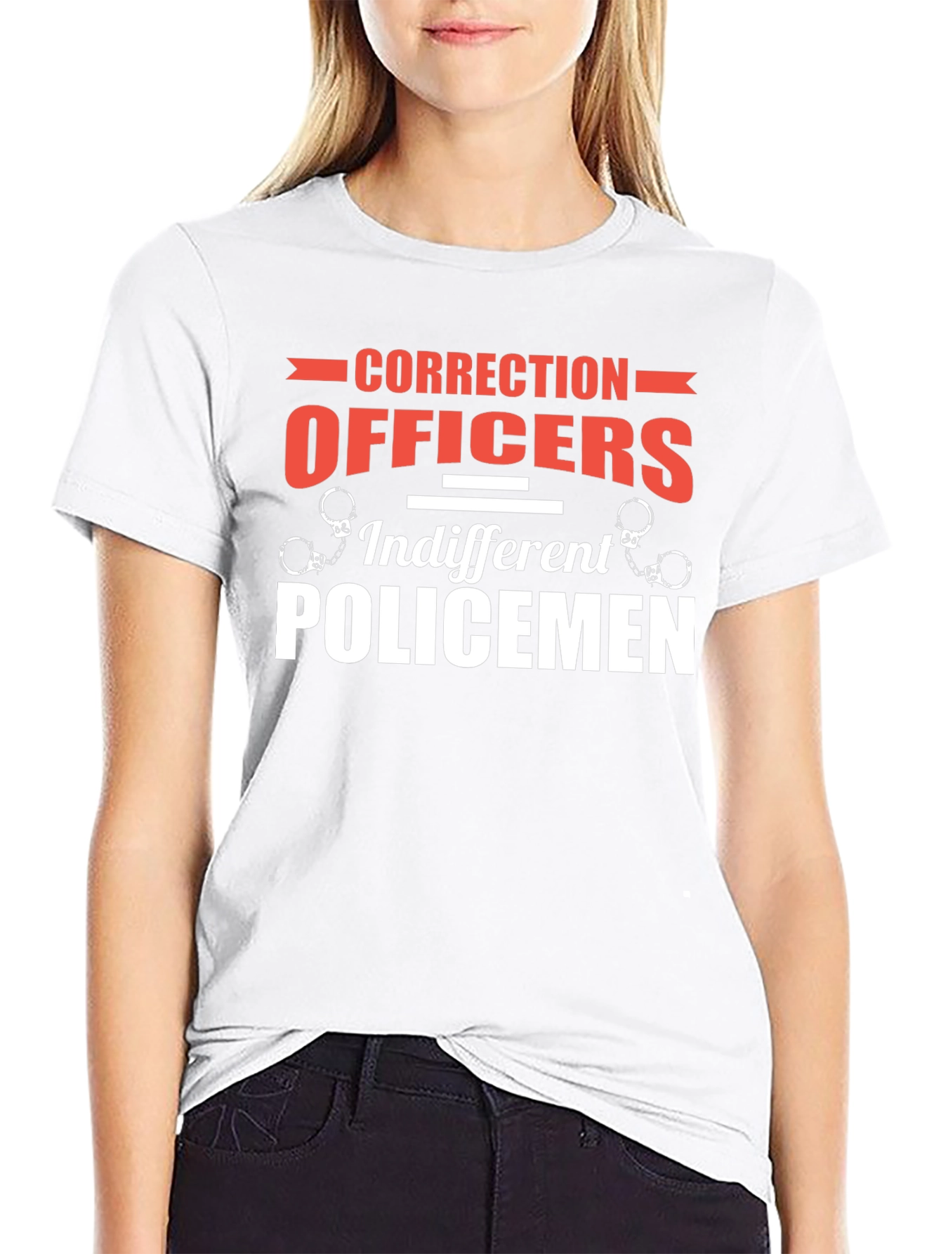 Correction Officers T-Shirt - Indifferent Policemen