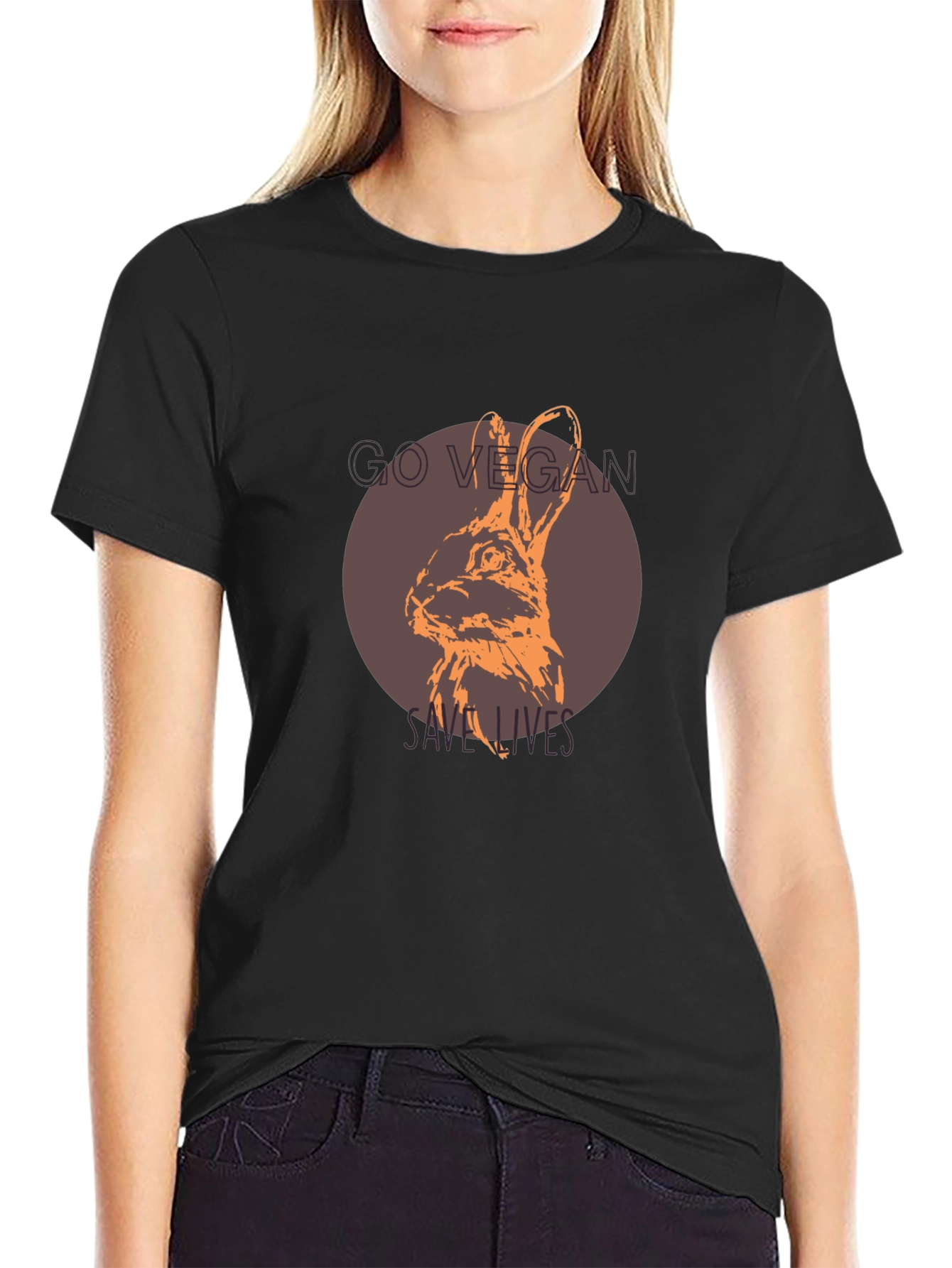 Vegan Rabbit Graphic Tee