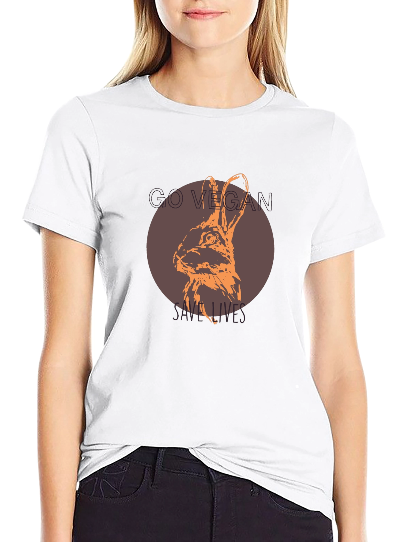 Vegan Rabbit Graphic Tee
