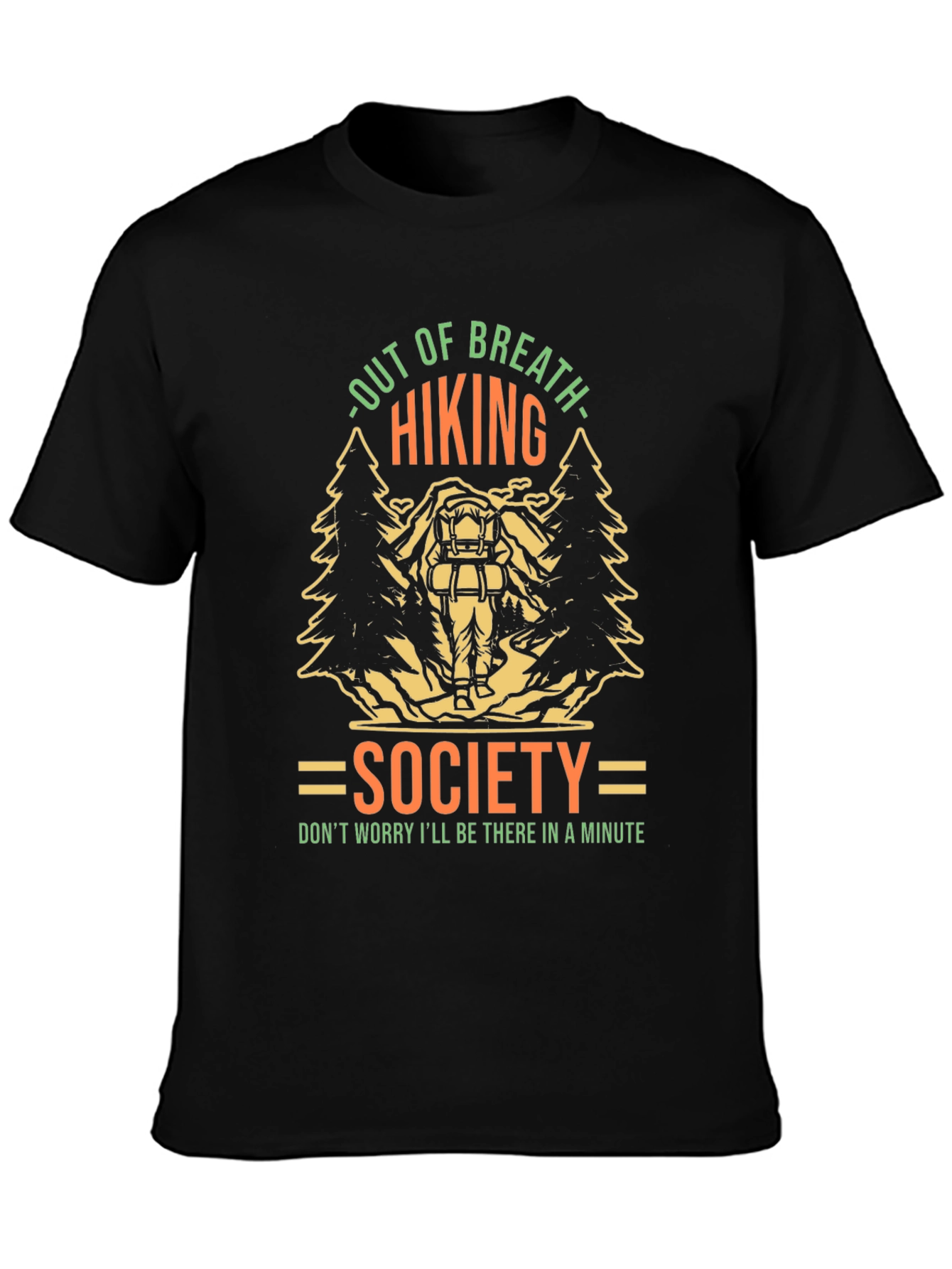Out of Breath Hiking Society T-Shirt