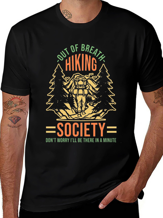 Out of Breath Hiking Society T-Shirt