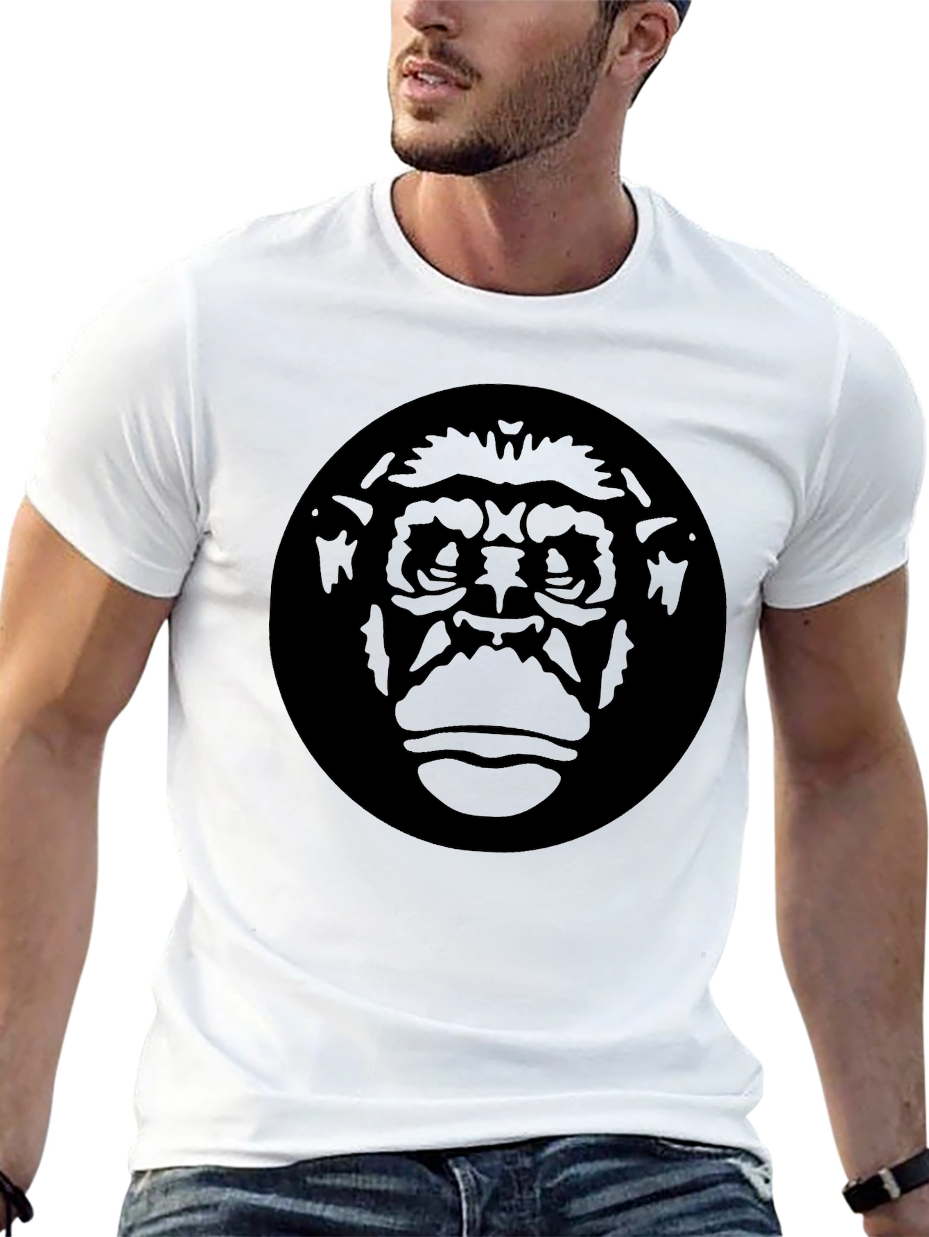 Primate Graphic Tee - Black Ape Design