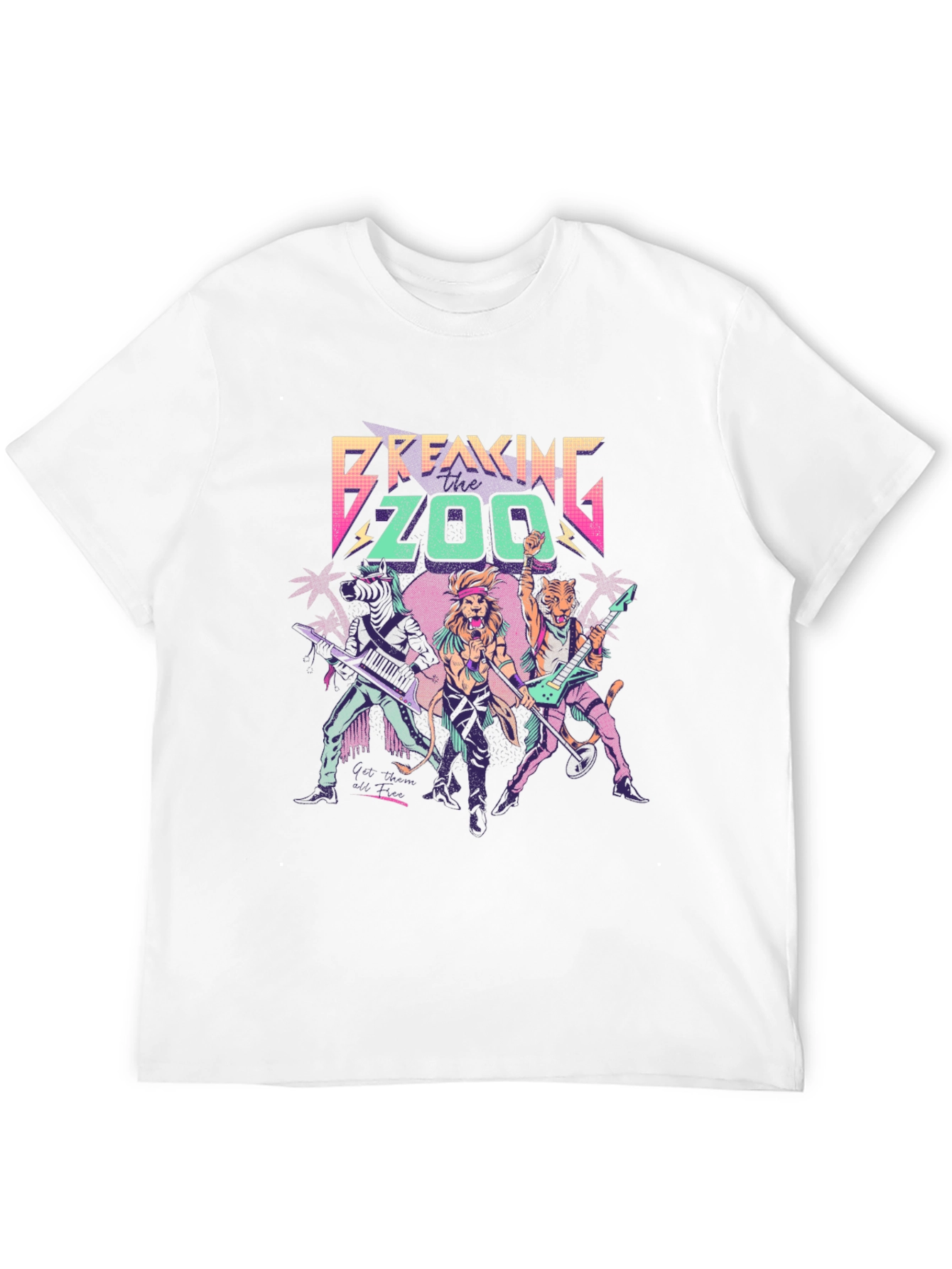 Breaking Zoo Black T-Shirt