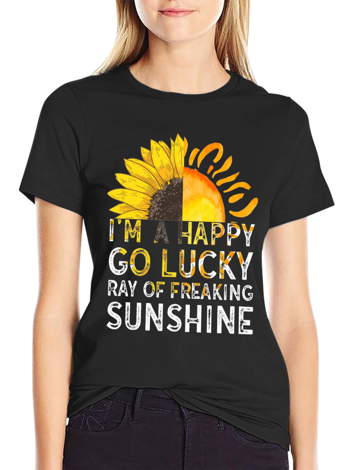 Happy Go Lucky Ray of Sunshine T-Shirt