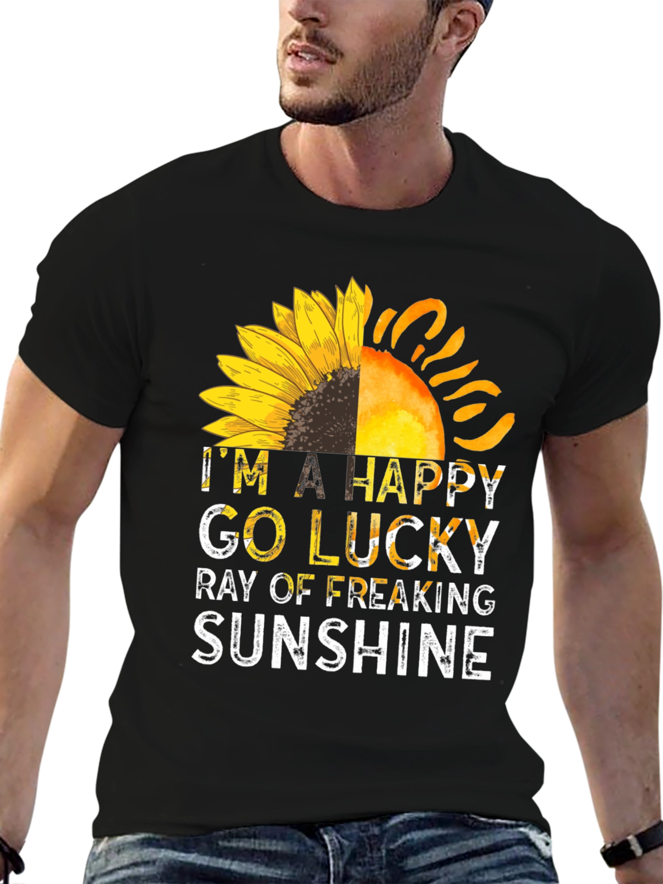 Happy Go Lucky Ray of Sunshine T-Shirt