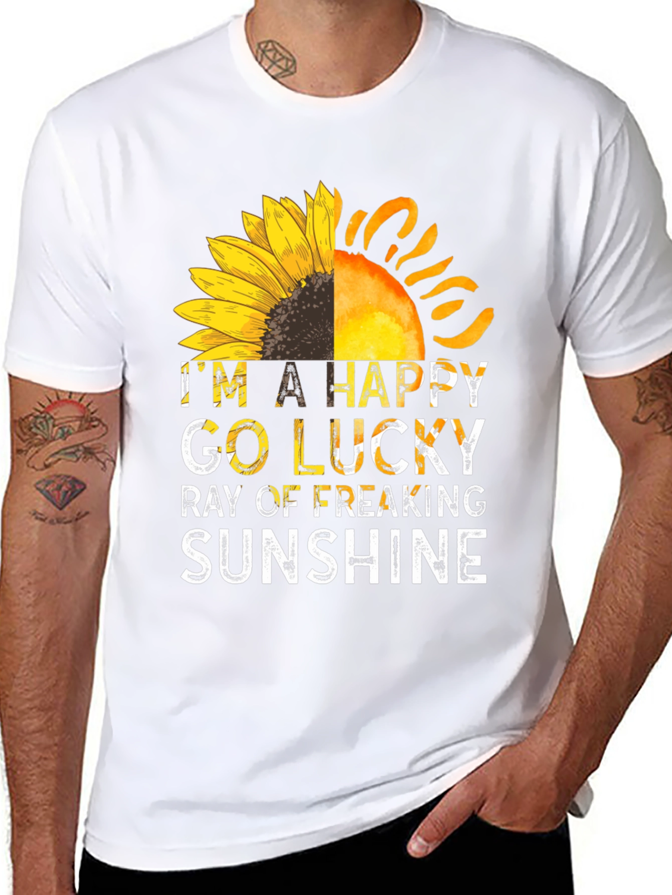 Happy Go Lucky Ray of Sunshine T-Shirt