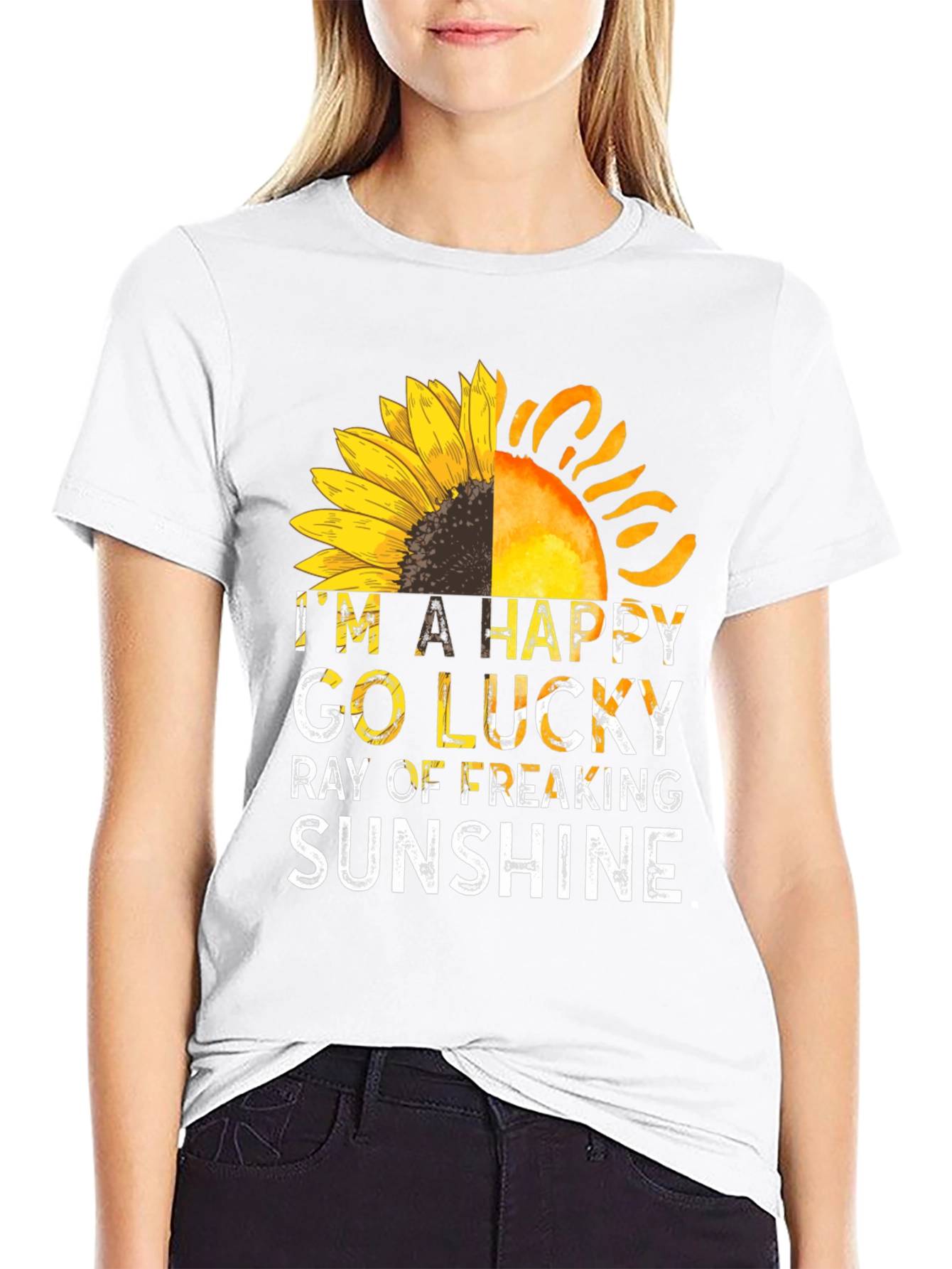 Happy Go Lucky Ray of Sunshine T-Shirt
