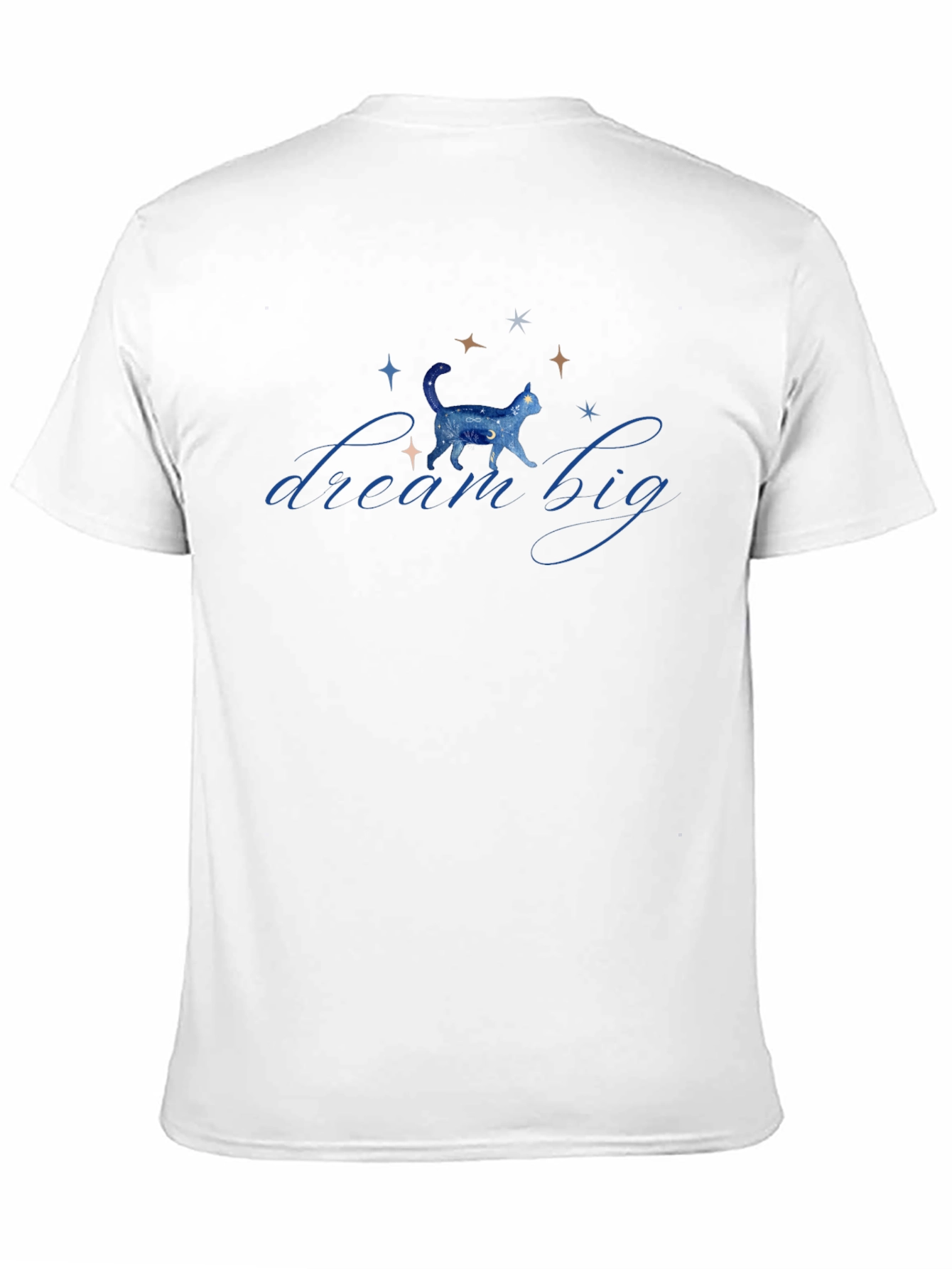 Dream Big Cat Starry T-Shirt