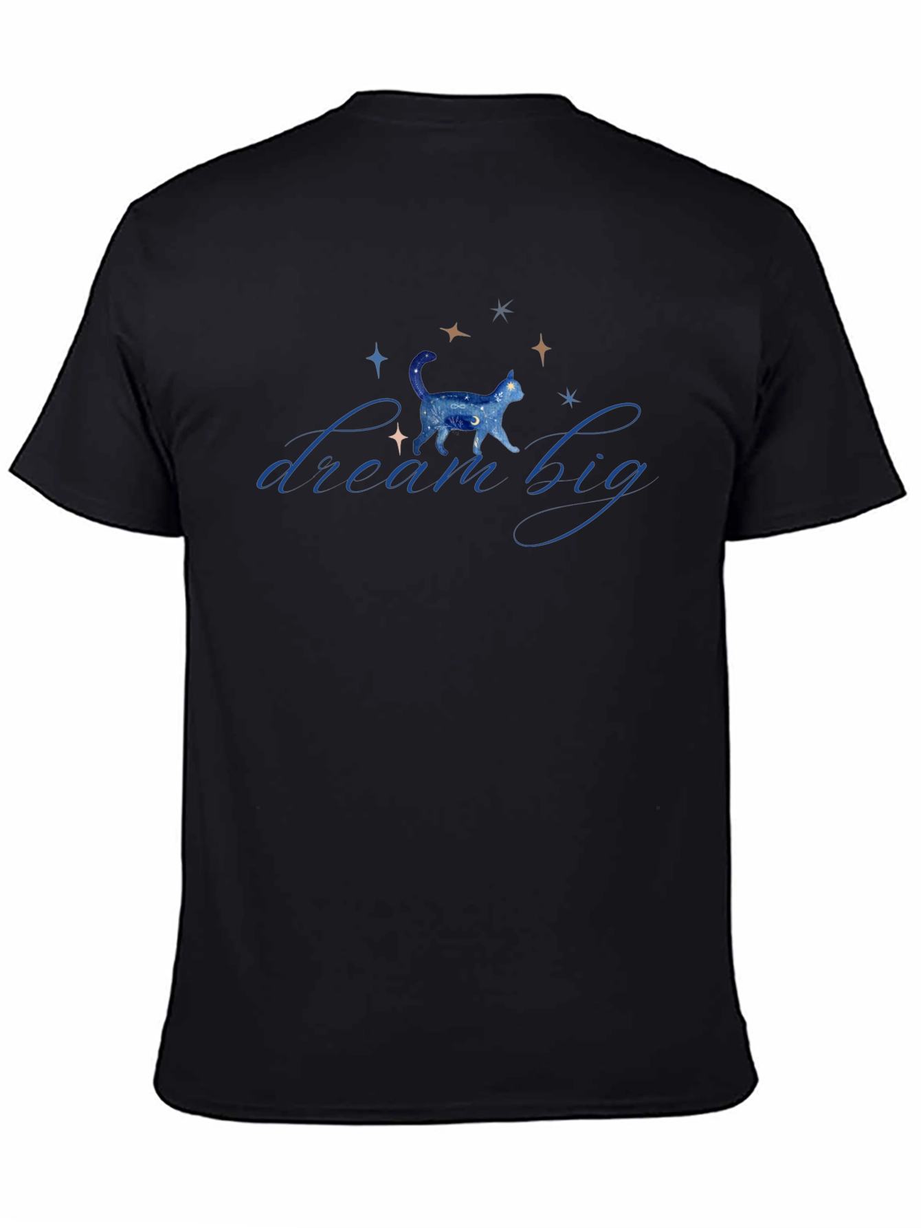 Dream Big Cat Starry T-Shirt