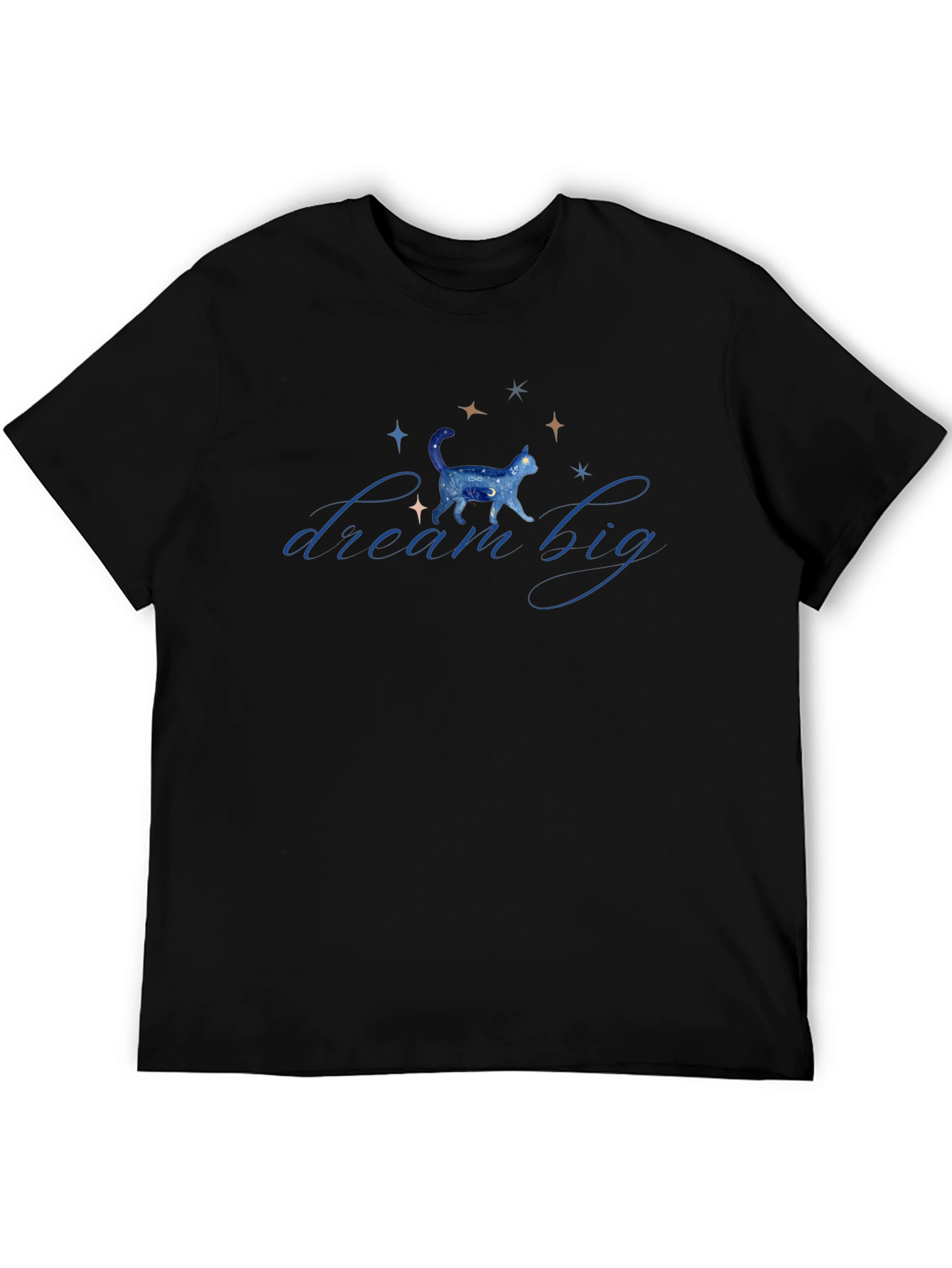 Dream Big Cat Starry T-Shirt