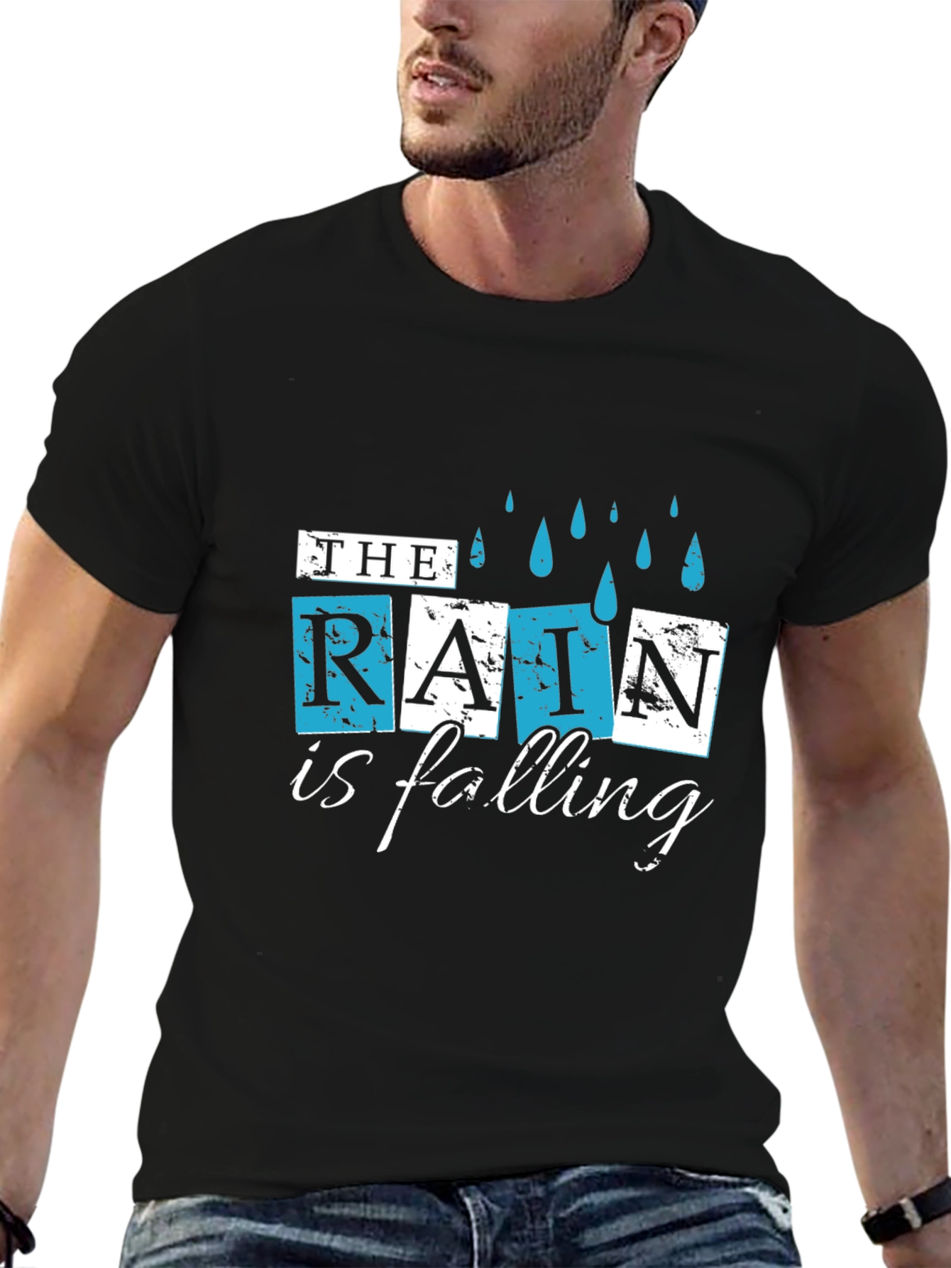 Rain is Falling Graphic T-Shirt