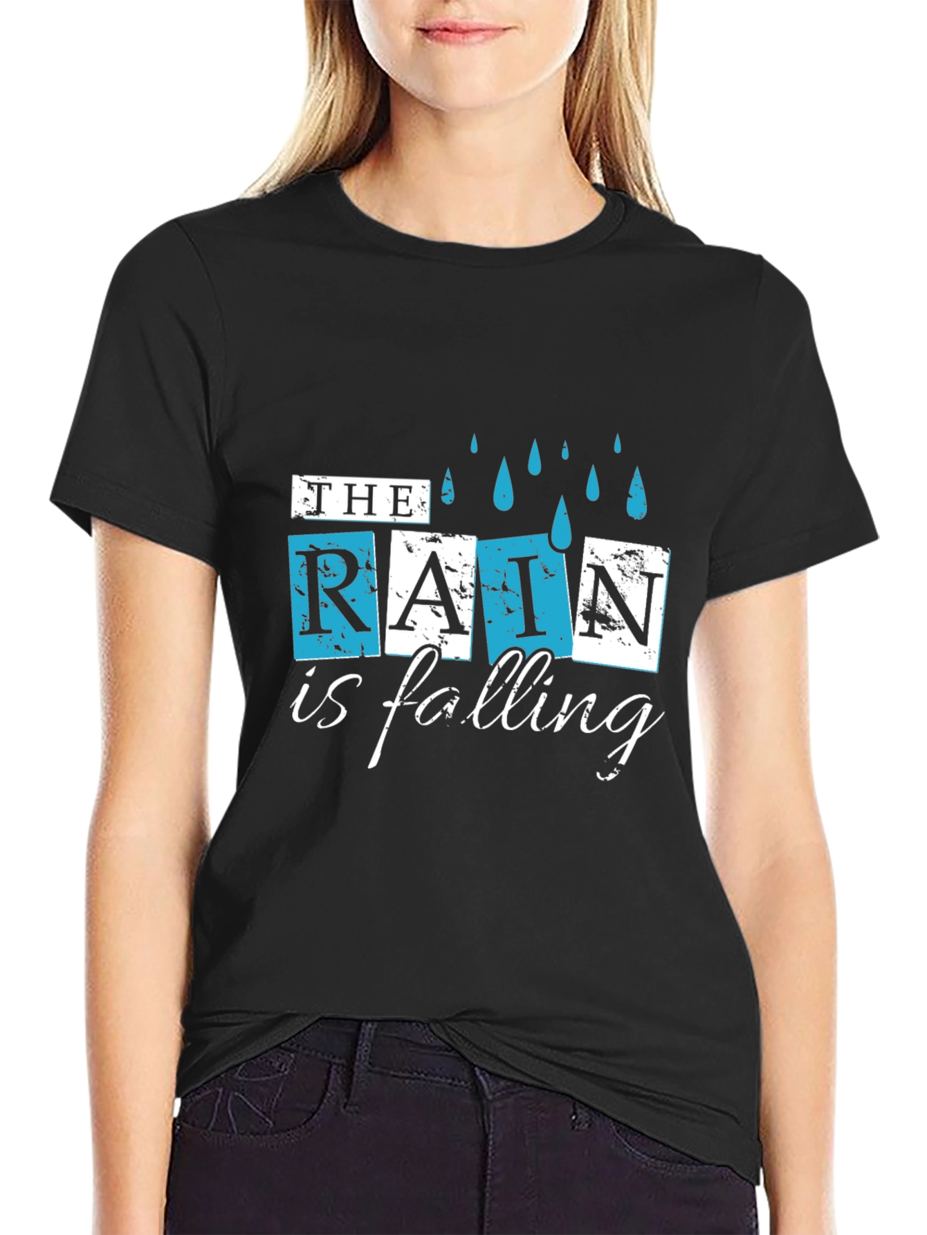 Rain is Falling Graphic T-Shirt