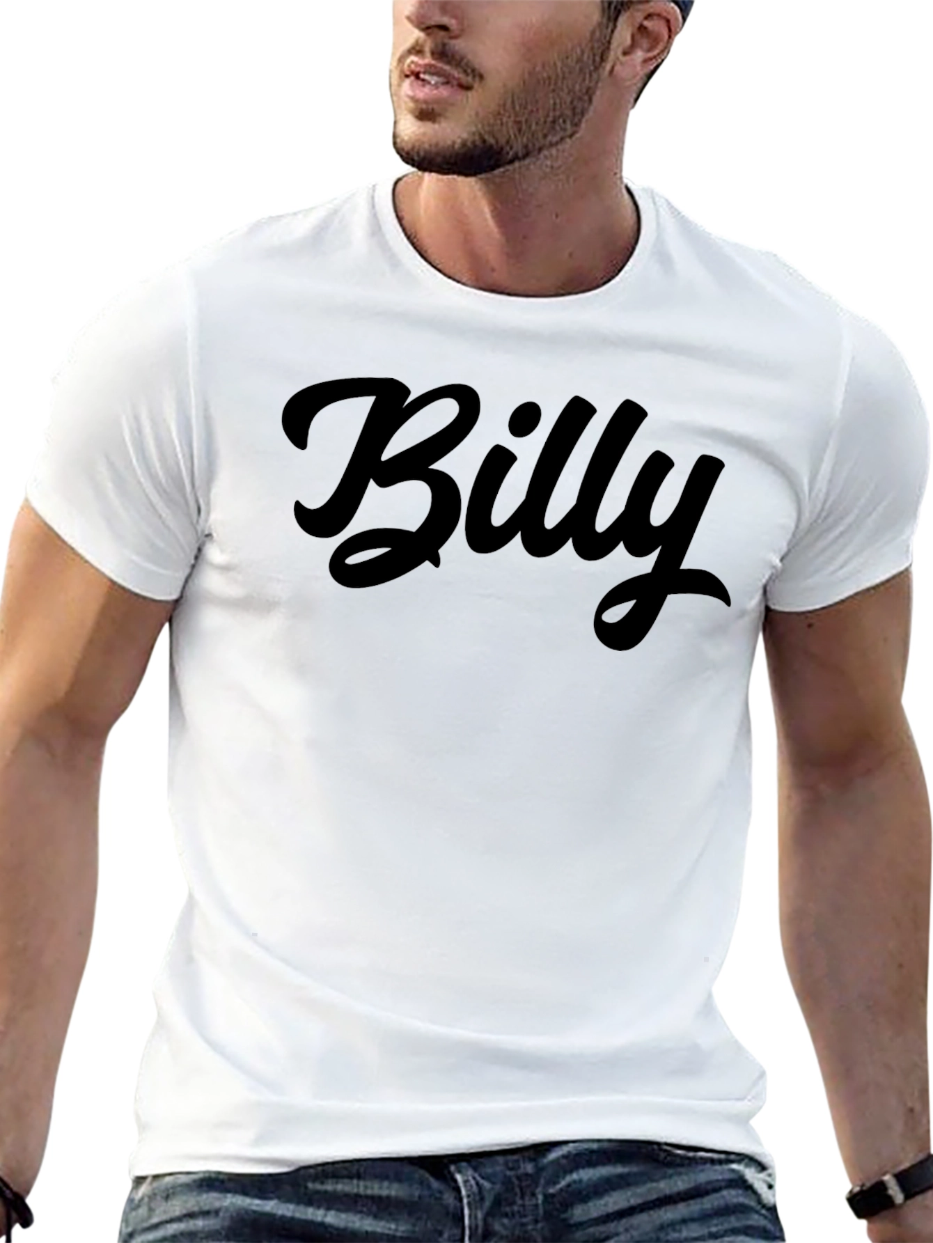 Billy Graphic Tee - Mens Black T-Shirt